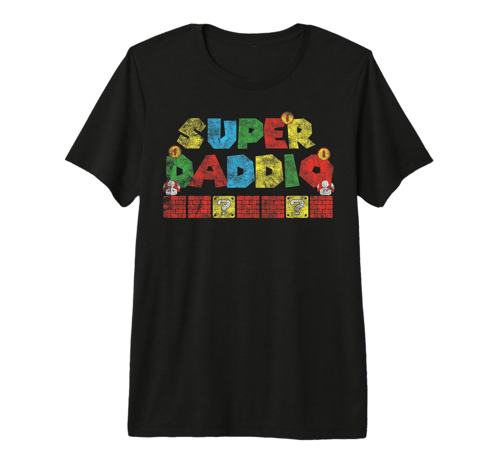 Super Daddio Gamer Dad Tri Blend T-Shirt - Fun Novelty Design Men Women - T-Shirt, Sweatshirt, Hoodie