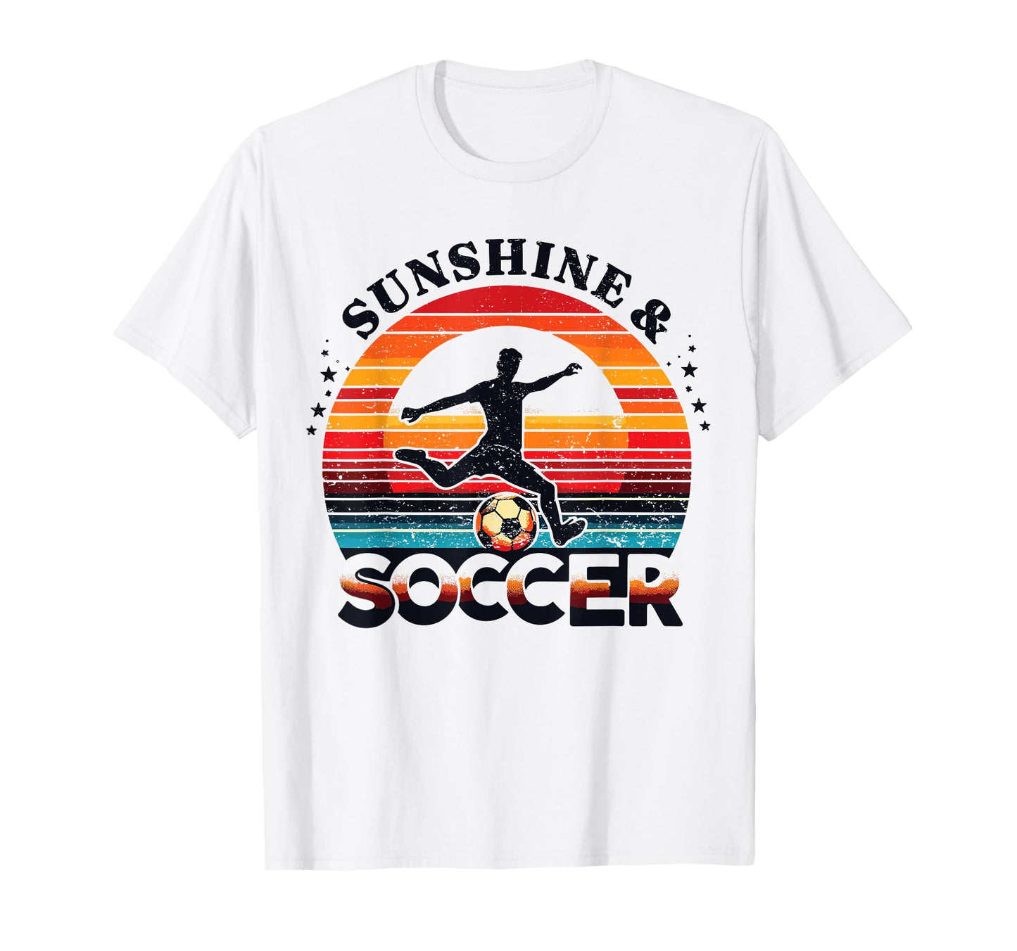 Sunshine Soccer Gear Soccer Player T-Shirt - Graphic Print Men Women - T-Shirt, Sweatshirt, Hoodie
