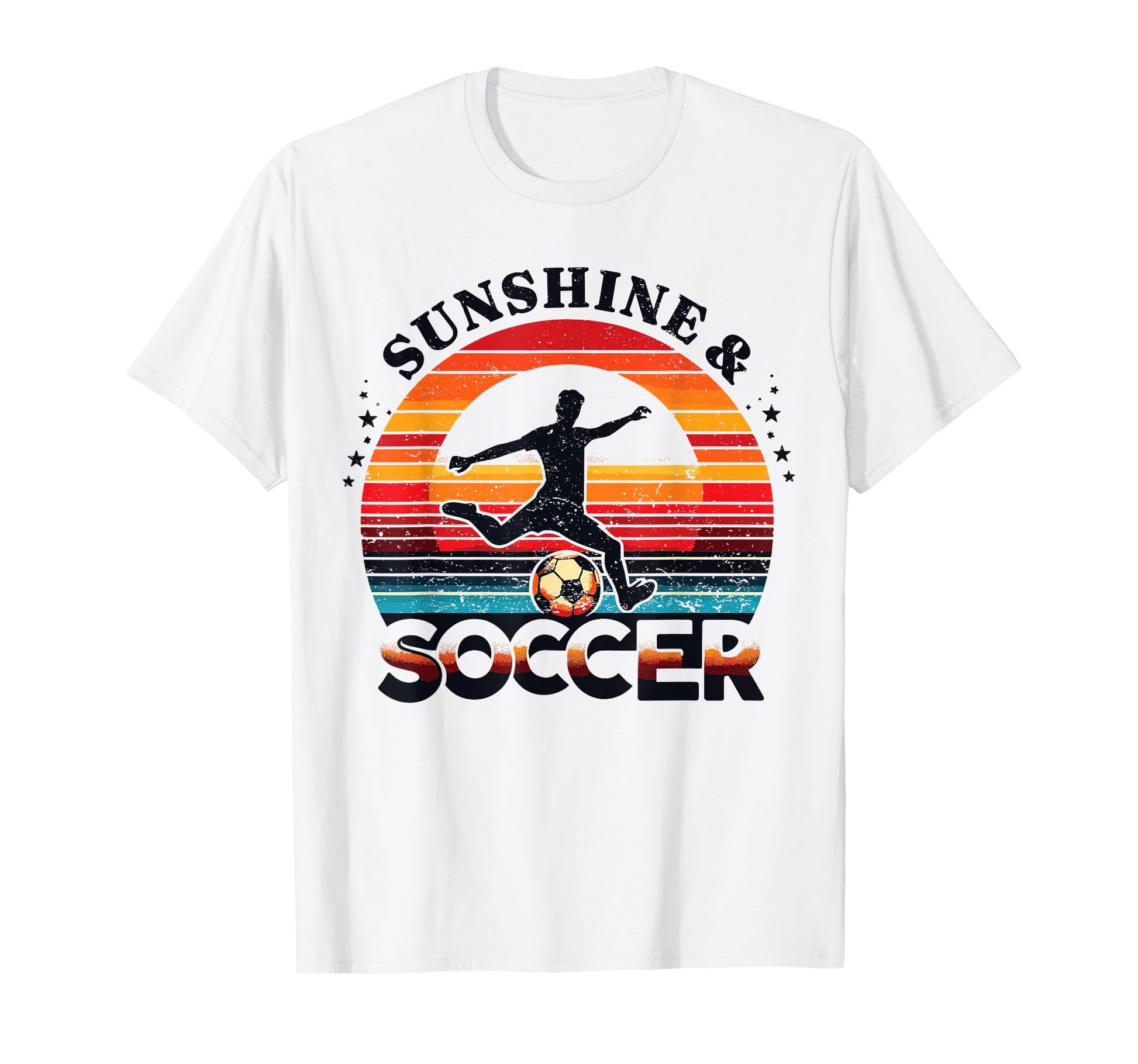 Sunshine Soccer Gear Soccer Player T-Shirt - Graphic Print Men Women - T-Shirt, Sweatshirt, Hoodie