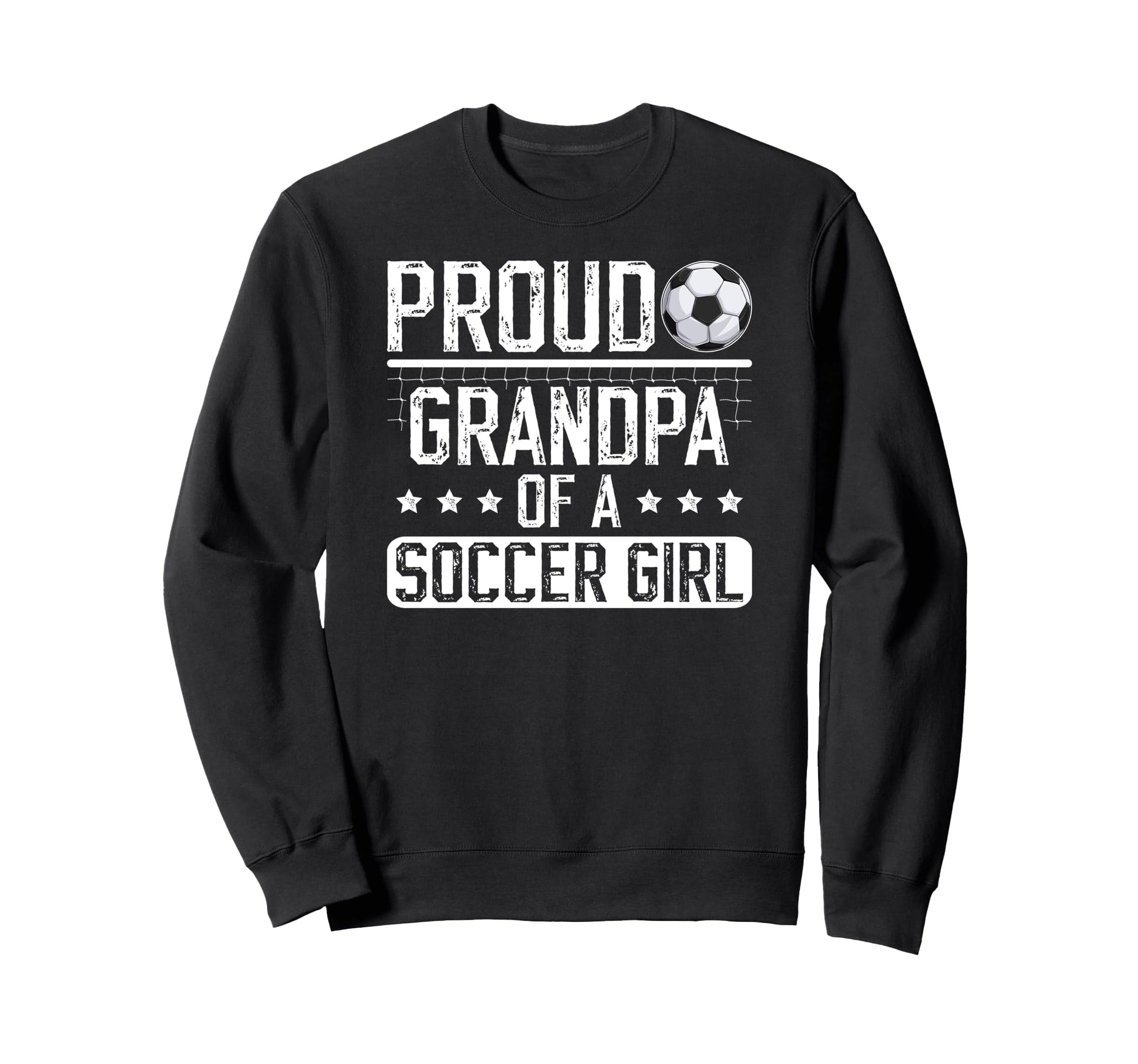 Proud Soccer Grandpa Soccer Player Sweatshirt - Unique Graphic Unisex - T-Shirt, Sweatshirt, Hoodie