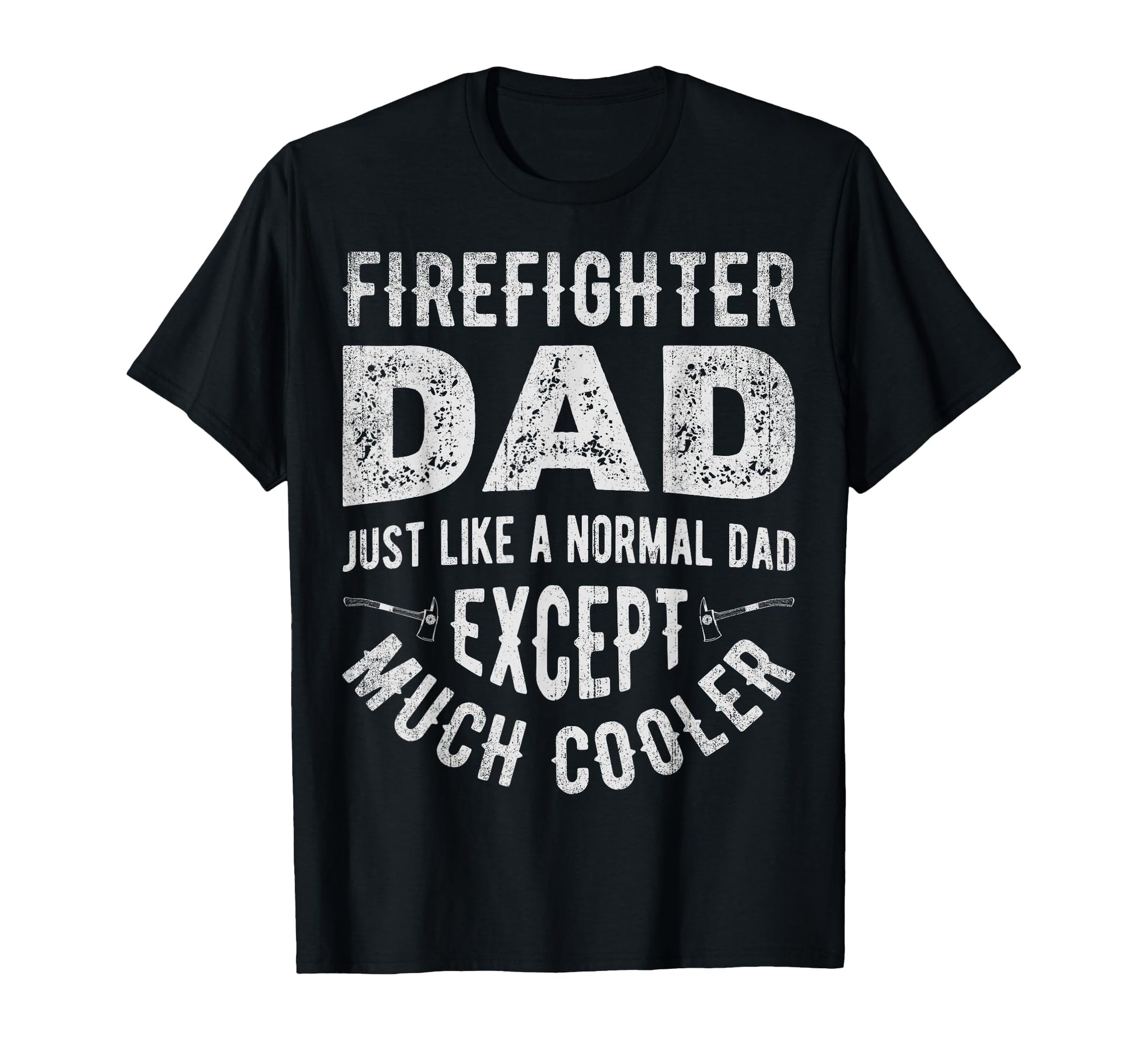Firefighter Dad Thin Red Line T-Shirt - Fun Novelty Design for Adults - T-Shirt, Sweatshirt, Hoodie