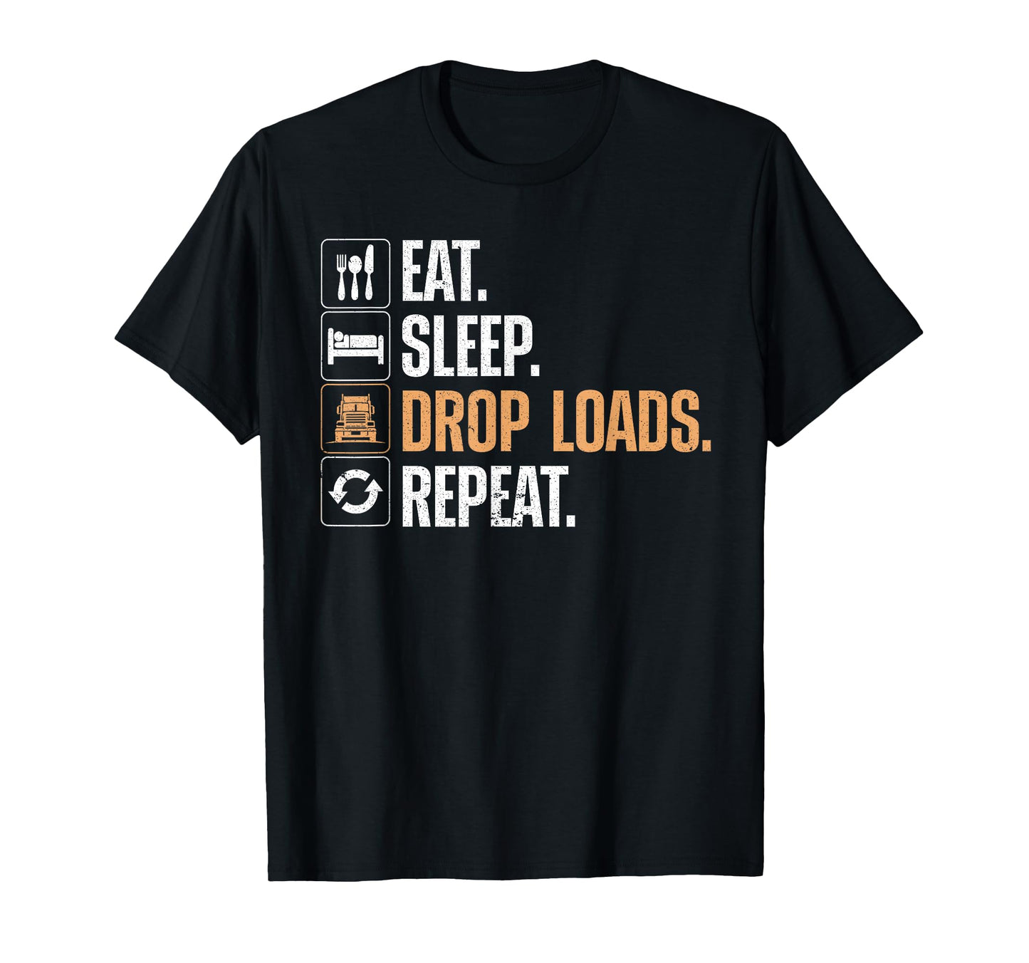 Funny Truck Driver Art Dad Trucking T-Shirt - Trendy Graphic Men Women - T-Shirt, Sweatshirt, Hoodie