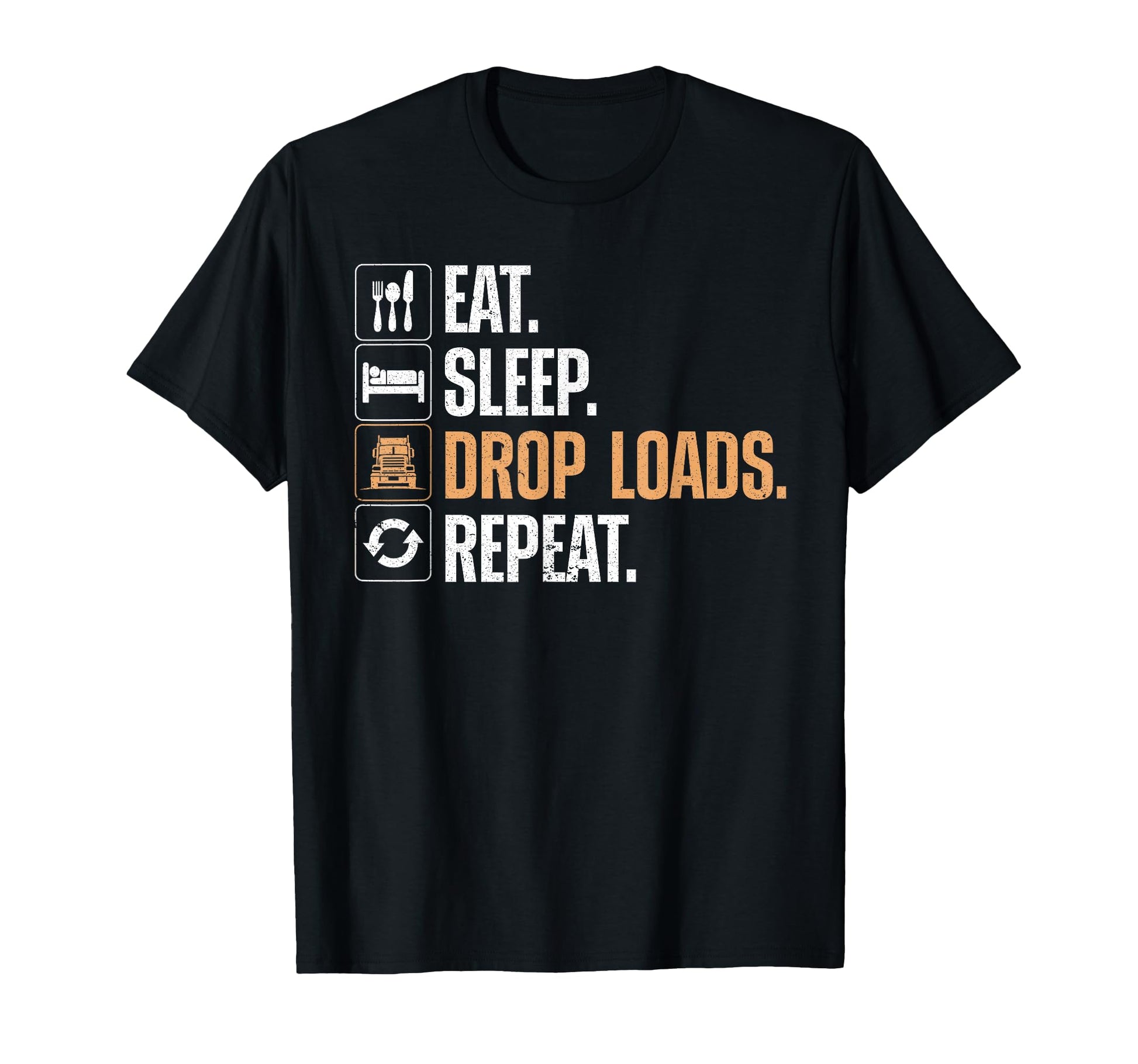 Funny Truck Driver Art Dad Trucking T-Shirt - Trendy Graphic Men Women - T-Shirt, Sweatshirt, Hoodie