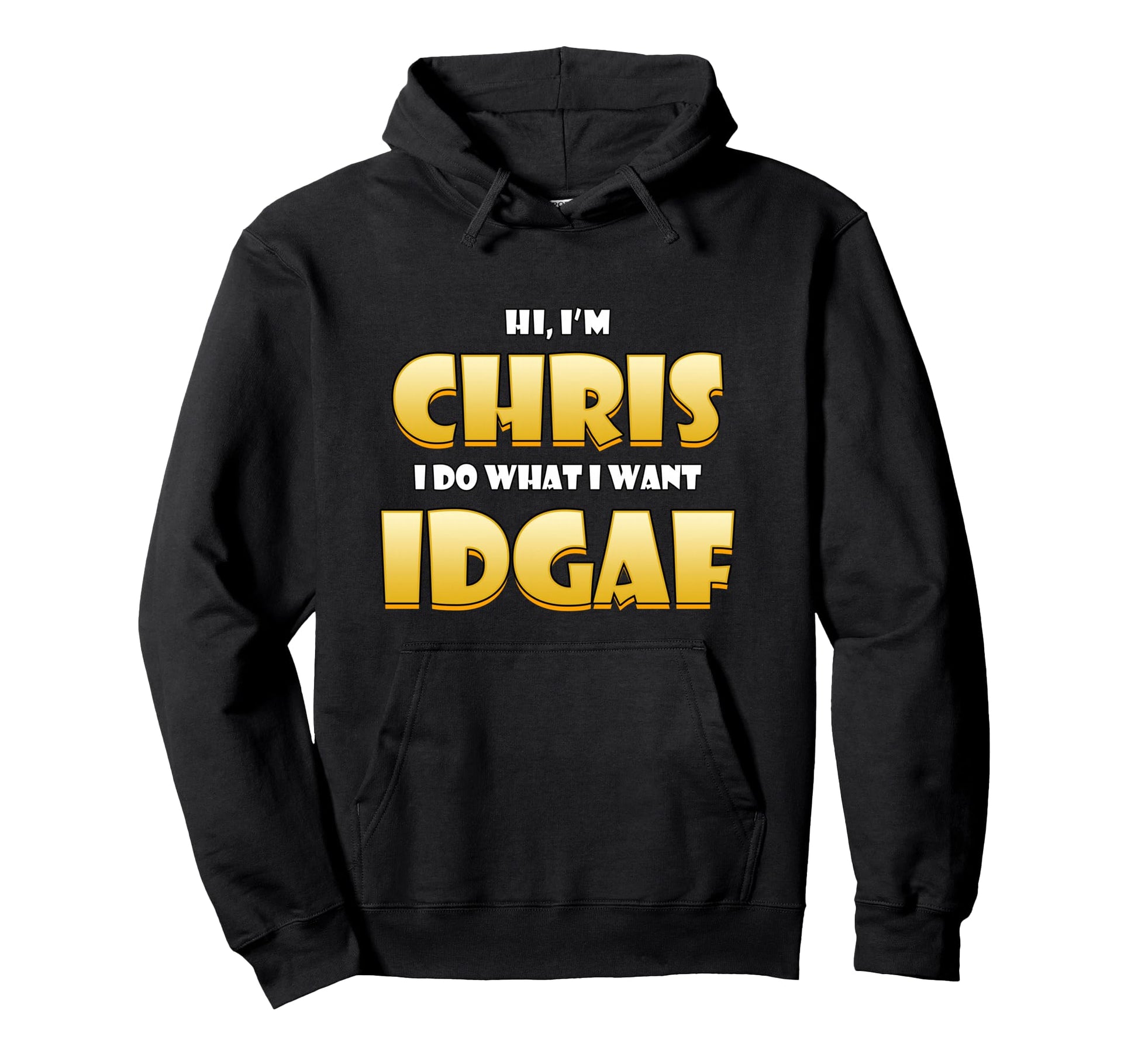 Chris Costume Idgaf Personalized First Hoodie - Aesthetic Graphic Unisex - T-Shirt, Sweatshirt, Hoodie