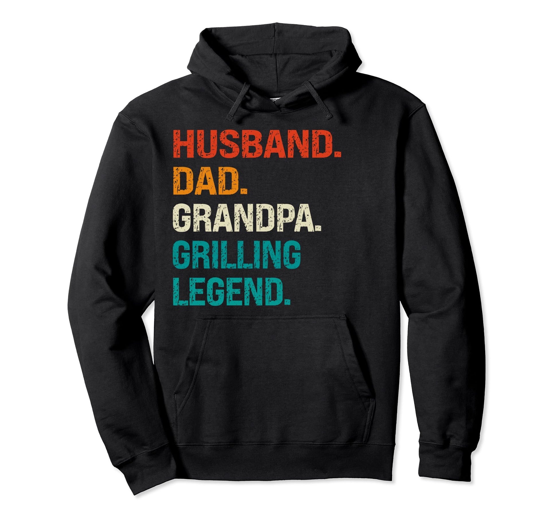 Funny Husband Dad Grandpa Grilling Legend Hoodie - Novelty Apparel Unisex - T-Shirt, Sweatshirt, Hoodie
