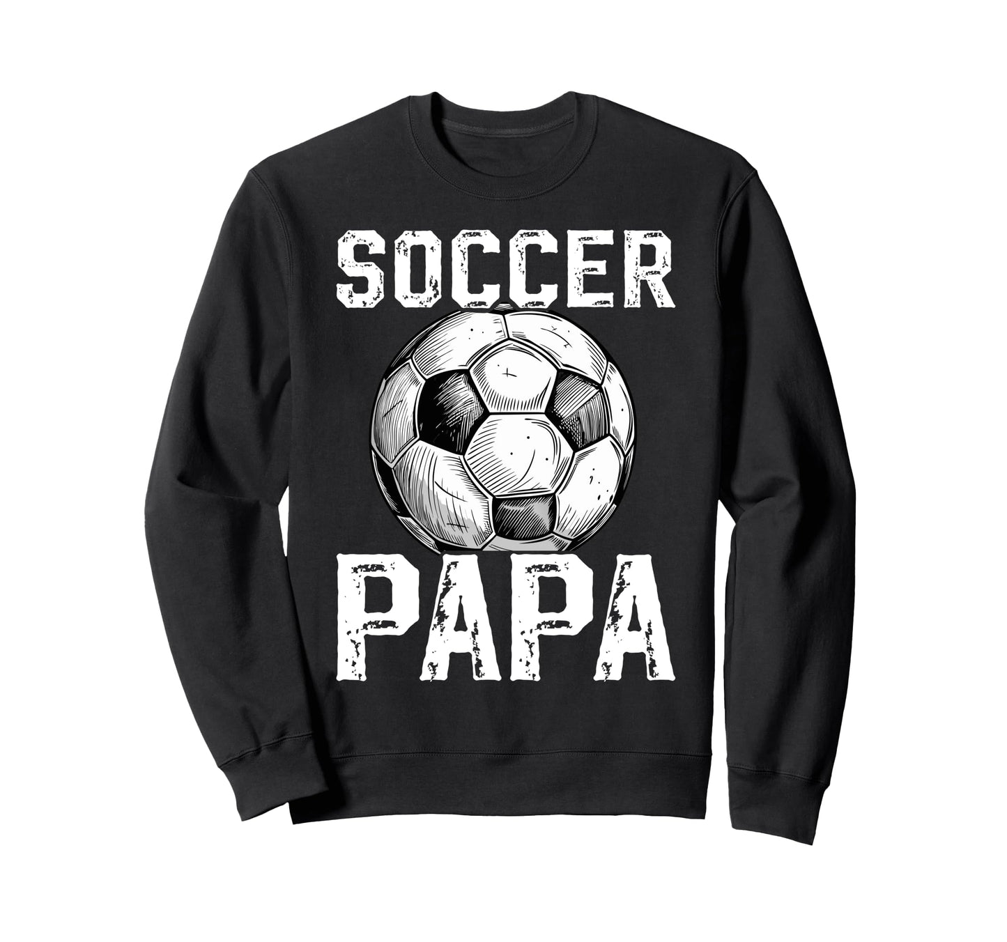 Soccer Papa Grandpa Papa Soccer Sweatshirt - Trendy Graphic Men Women - T-Shirt, Sweatshirt, Hoodie