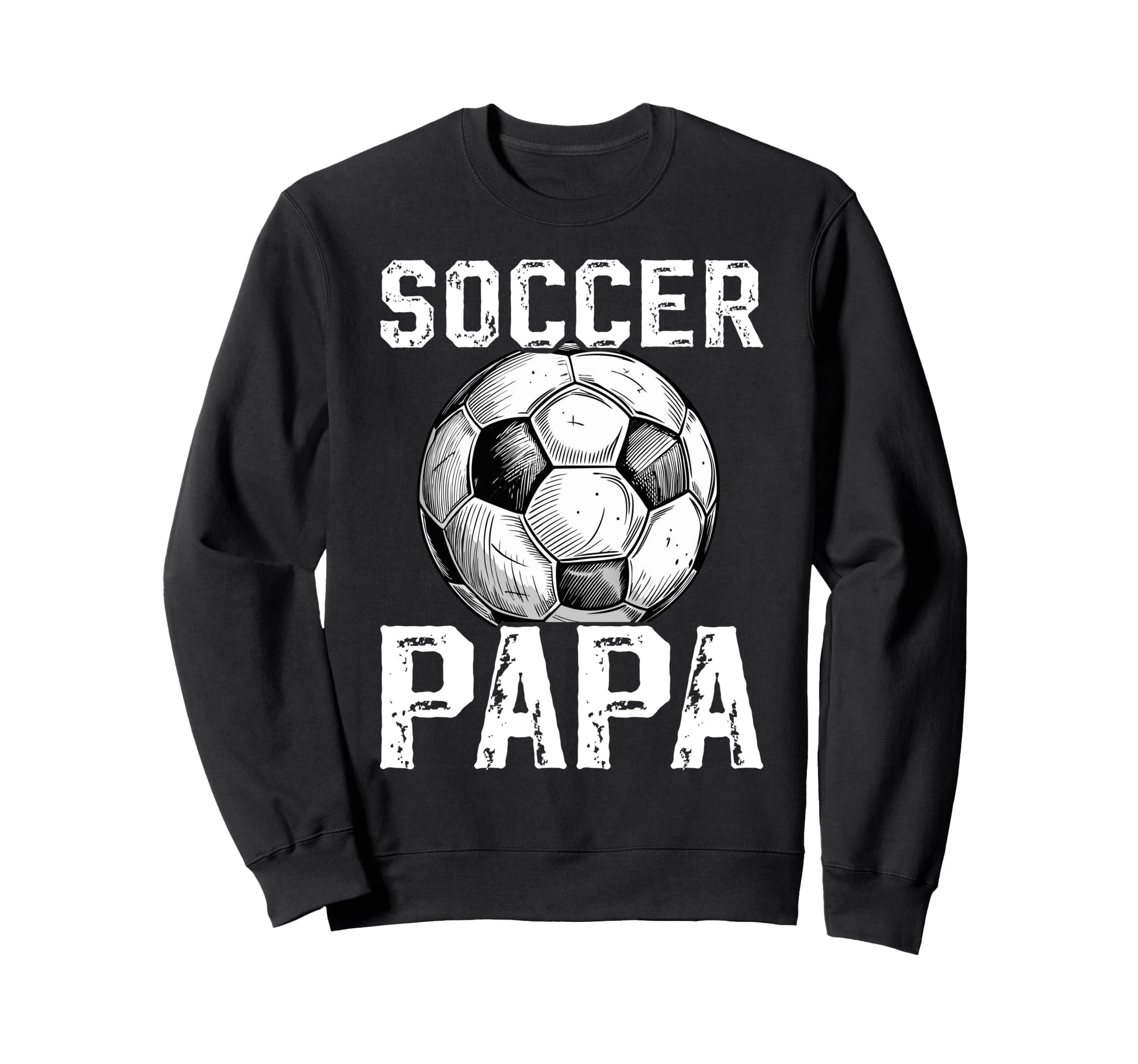 Soccer Papa Grandpa Papa Soccer Sweatshirt - Trendy Graphic Men Women - T-Shirt, Sweatshirt, Hoodie