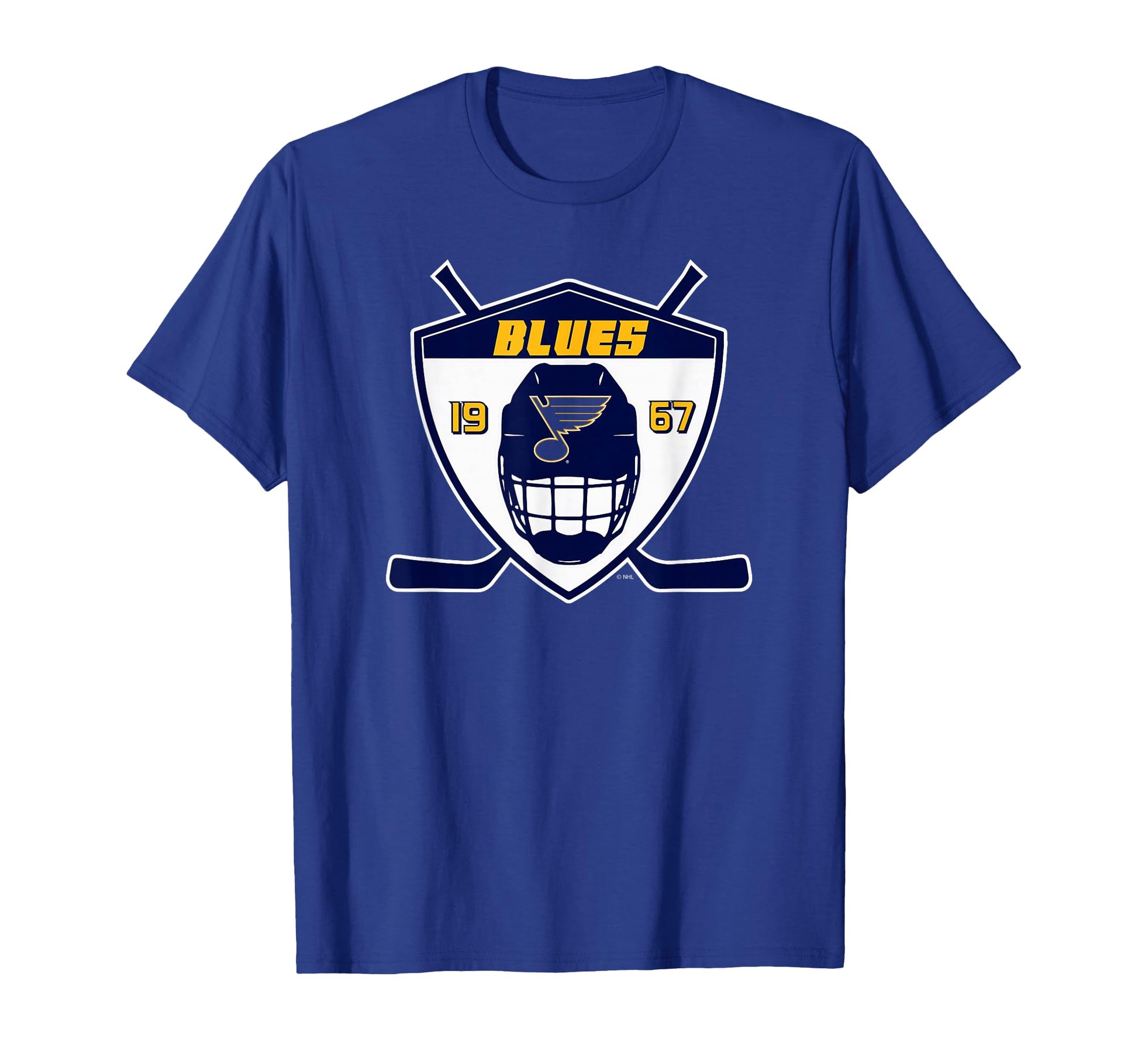 St Louis Blues Shield Royal Officially T-Shirt - Trendy Graphic Unisex - T-Shirt, Sweatshirt, Hoodie