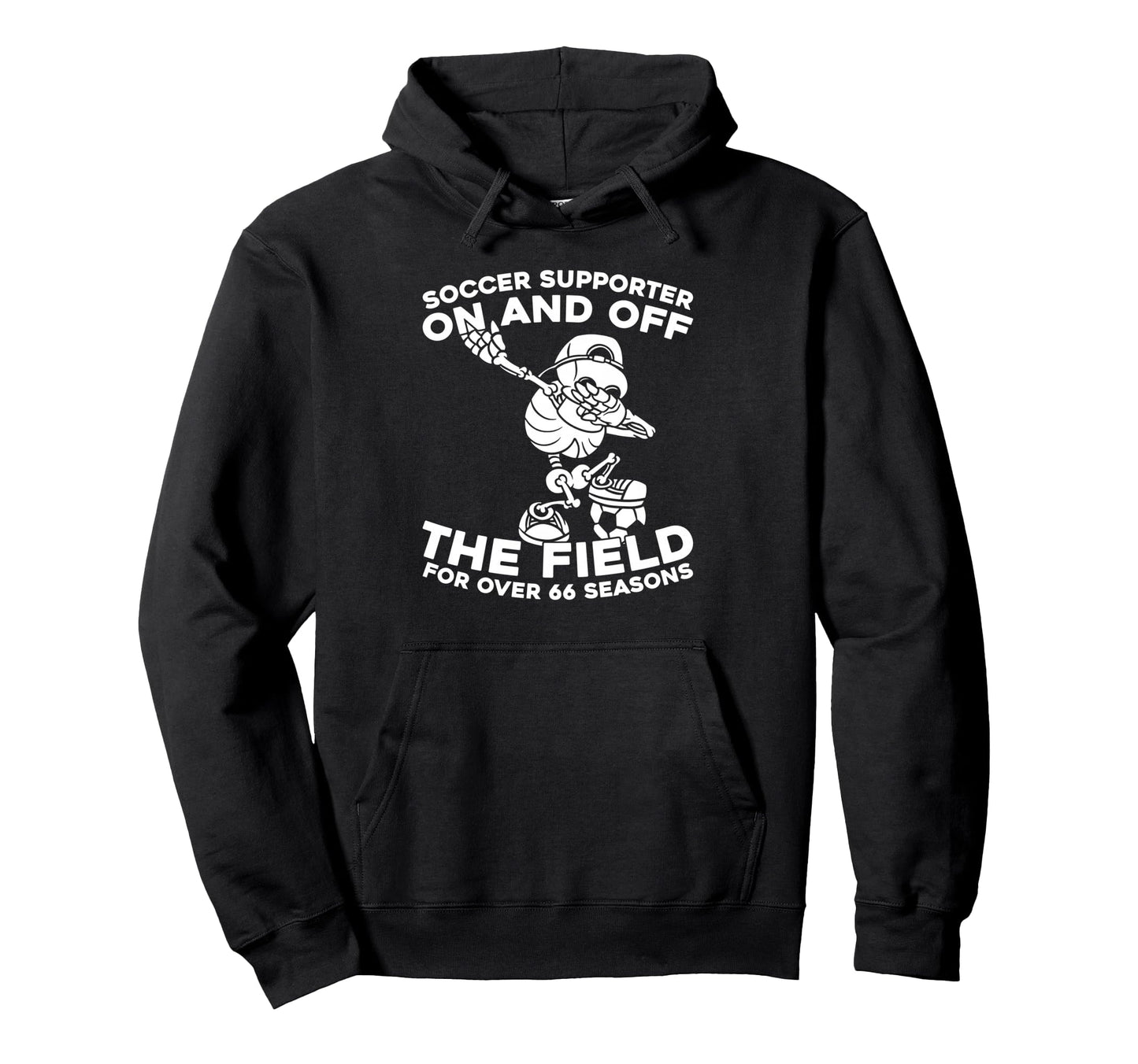 66Th Birthday Soccer Player Team Hoodie - Minimalist Print Men Women - T-Shirt, Sweatshirt, Hoodie