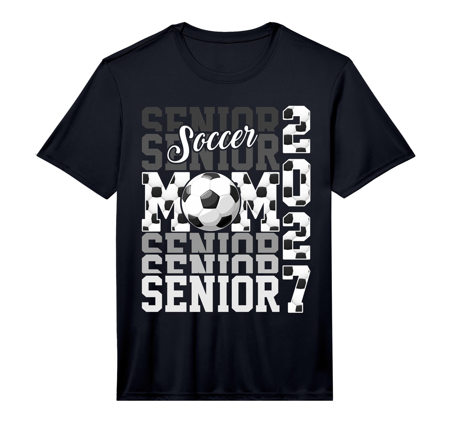 Senior 2027 Soccer Mom Proud Family T-Shirt - Unique Graphic Men Women - T-Shirt, Sweatshirt, Hoodie