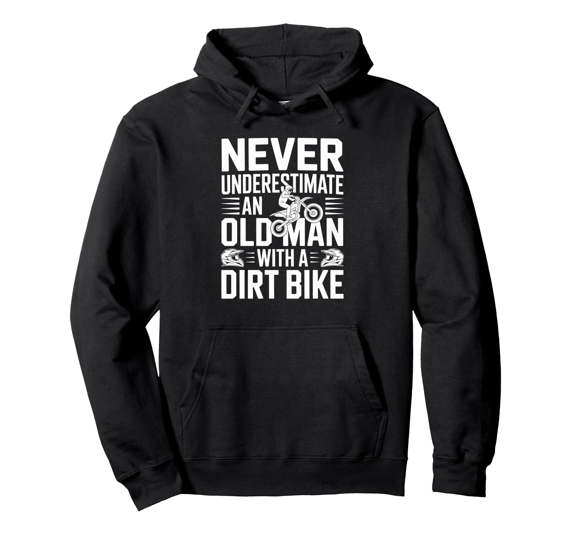 Fathers Who Ride Dirt Bikes Are Cooler Hoodie - Minimalist Print Men Women - T-Shirt, Sweatshirt, Hoodie