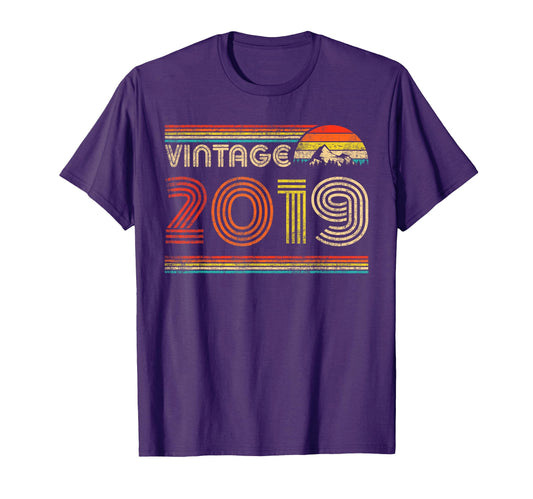 2019 2019 Birthday 2019 Year Old T-Shirt - Trendy Graphic for Adults - T-Shirt, Sweatshirt, Hoodie