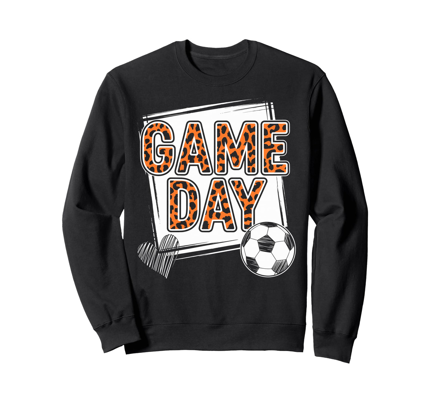 Game Day Soccer Player Fan Sweatshirt - Casual Everyday Wear Men Women - T-Shirt, Sweatshirt, Hoodie