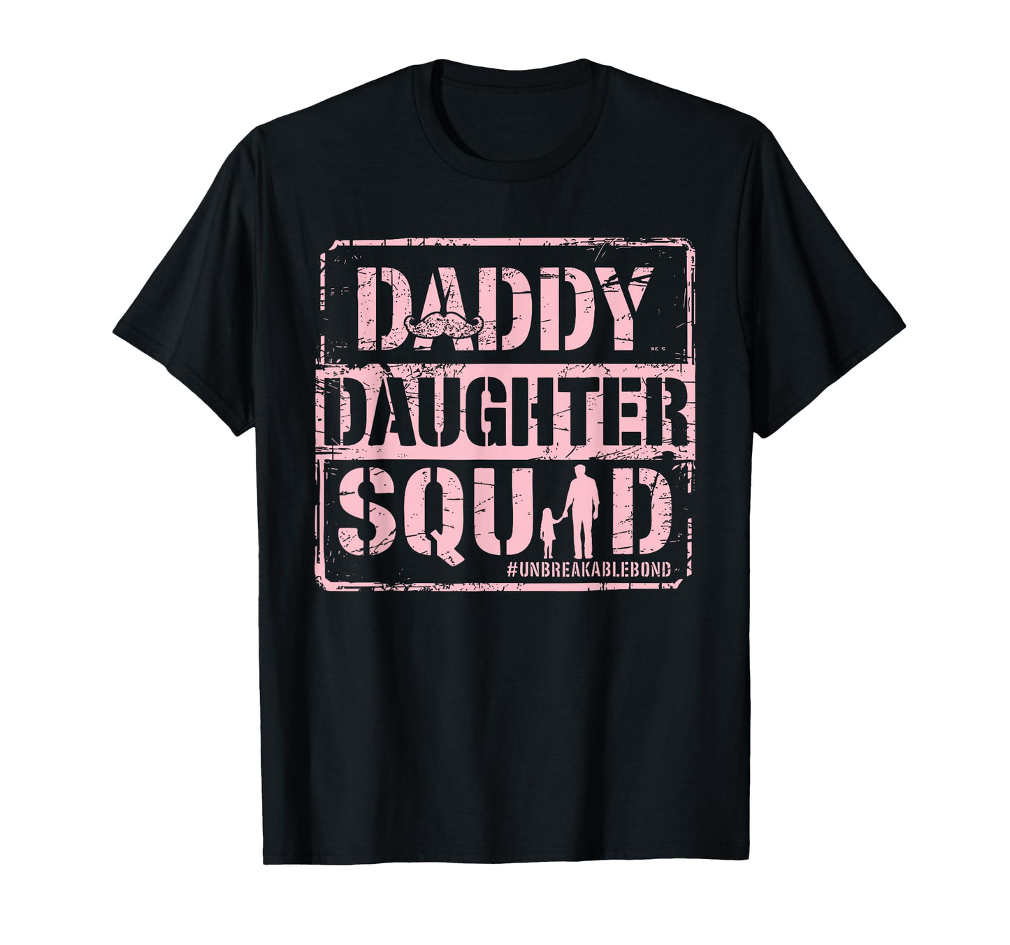 Daddy Daughter Squad Fathers Day T-Shirt - Custom Art Print Men Women - T-Shirt, Sweatshirt, Hoodie