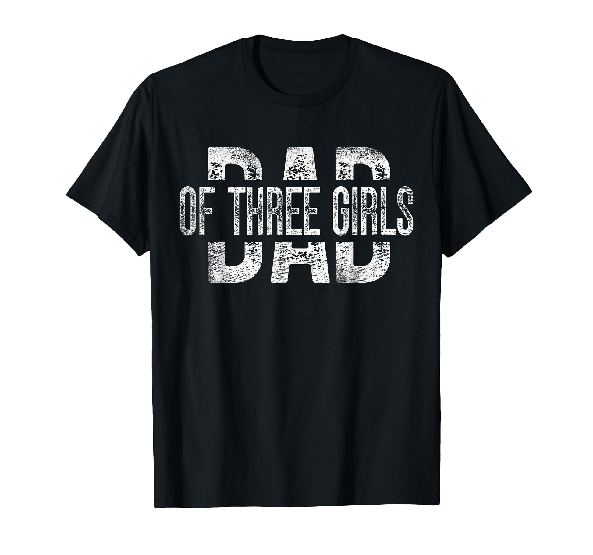 Dad Three Gifts Daddy 3 Daughters T-Shirt - Novelty Apparel for Adults - T-Shirt, Sweatshirt, Hoodie