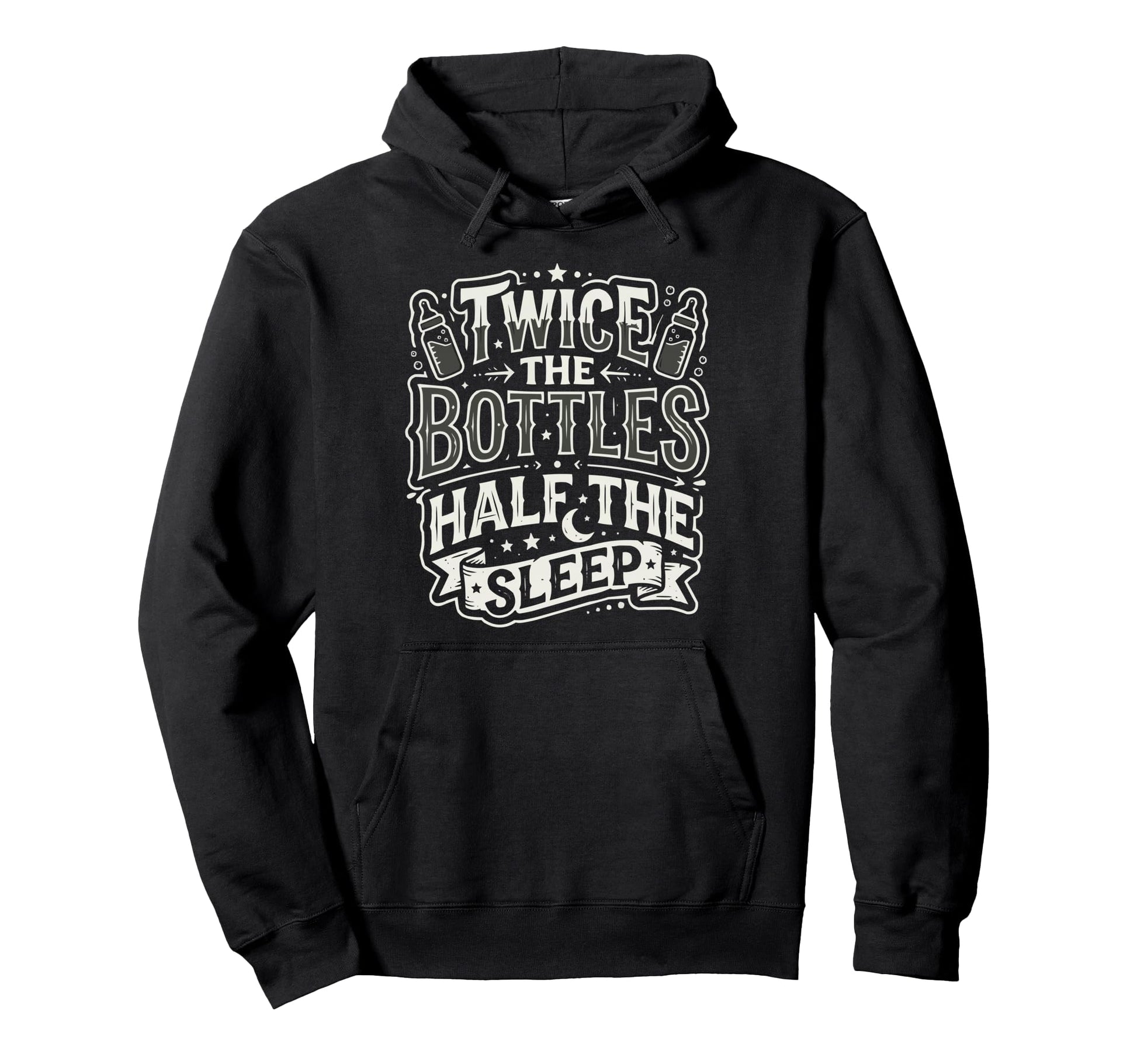 Double Twin Dad Twins Pregnancy Hoodie - Casual Everyday Wear Unisex - T-Shirt, Sweatshirt, Hoodie
