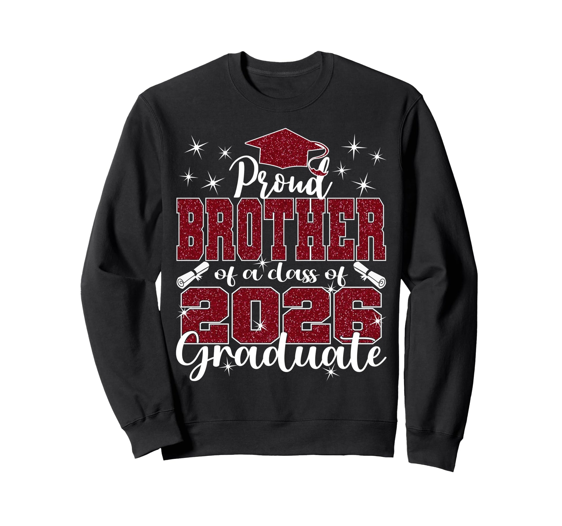 Super Proud Brother 2026 Sweatshirt - Aesthetic Graphic for Adults - T-Shirt, Sweatshirt, Hoodie