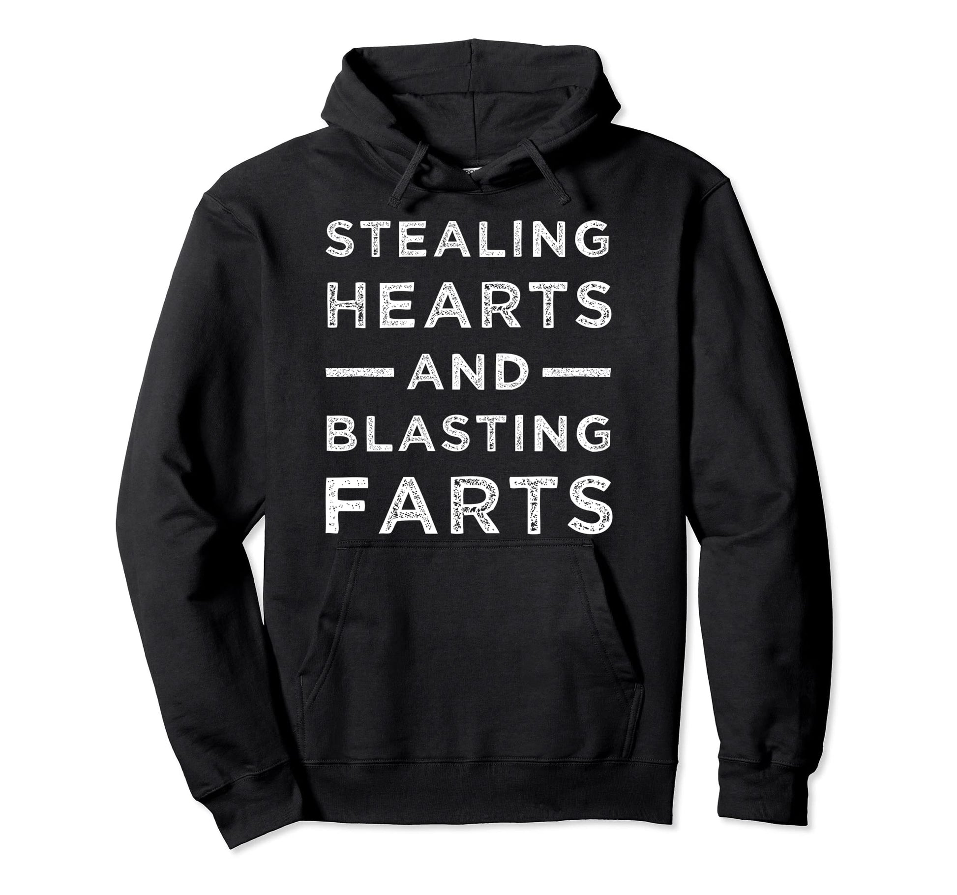 Stealing Hearts And Blasting Farts Dad Hoodie - Graphic Print for Adults - T-Shirt, Sweatshirt, Hoodie