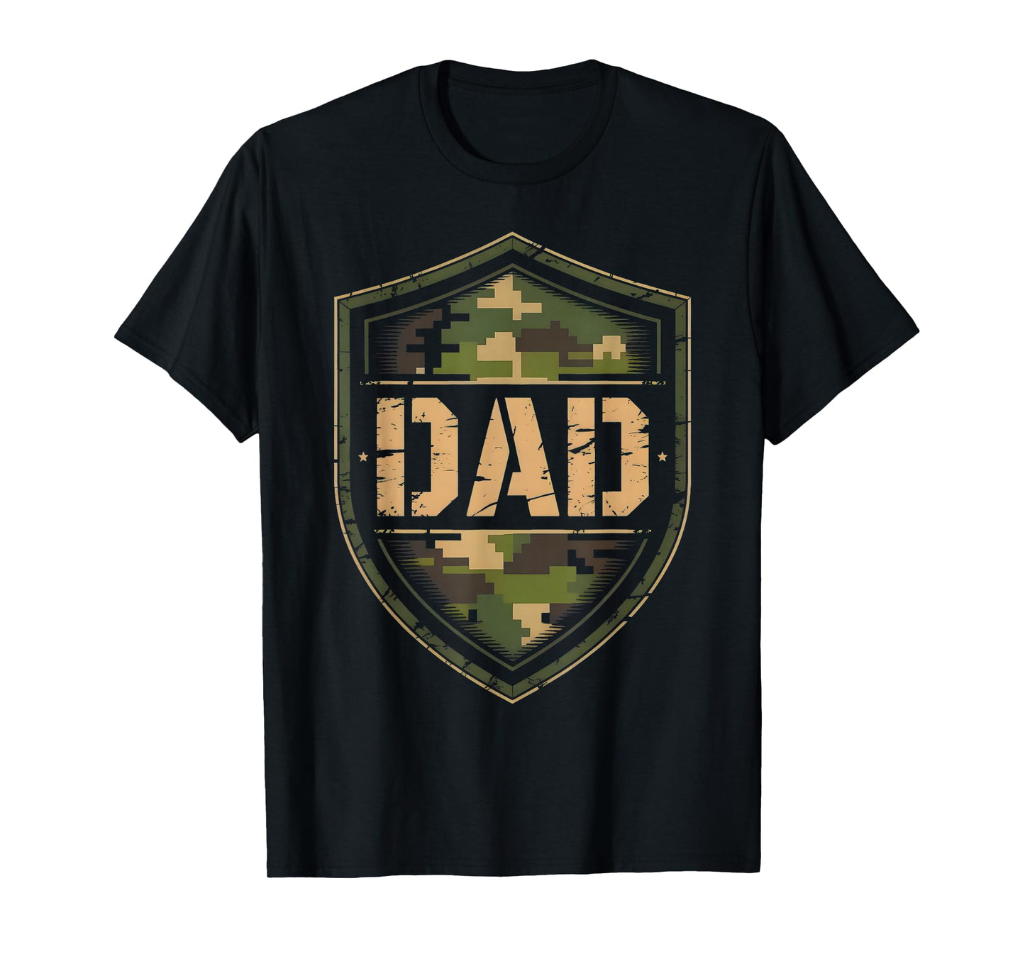 Camo Dad Pocket Camouflage Dad Veteran T-Shirt - Unique Graphic for Adults - T-Shirt, Sweatshirt, Hoodie
