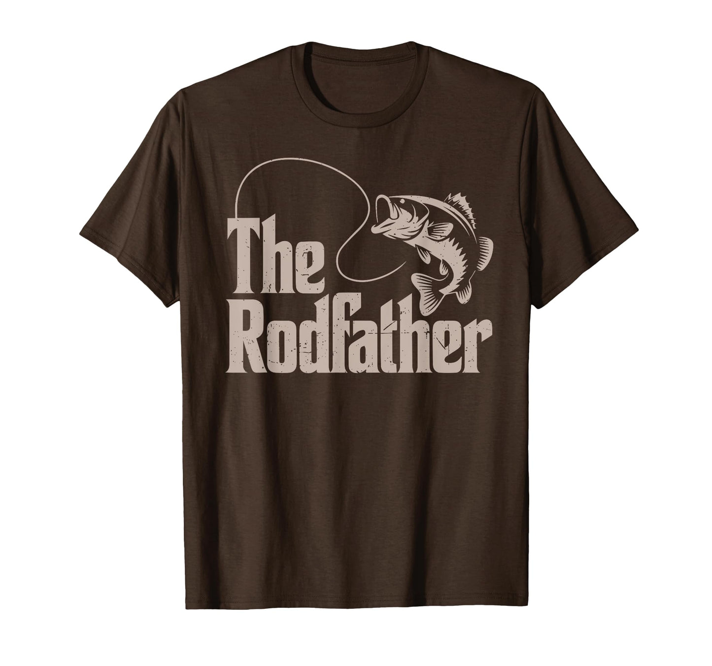 Father Day Rodfather Dad Fishing Gift T-Shirt - Novelty Apparel for Adults - T-Shirt, Sweatshirt, Hoodie