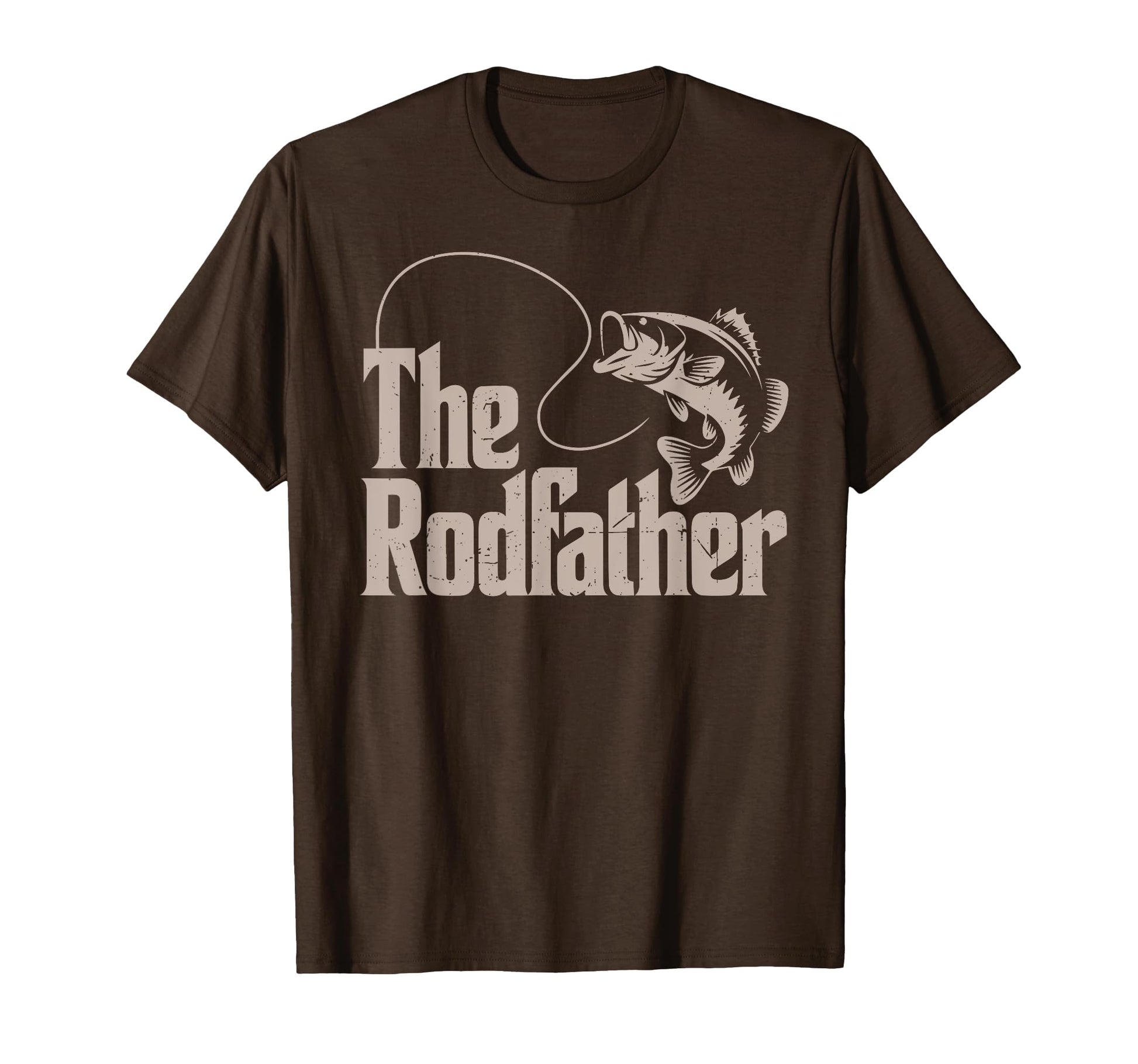 Father Day Rodfather Dad Fishing Gift T-Shirt - Novelty Apparel for Adults - T-Shirt, Sweatshirt, Hoodie
