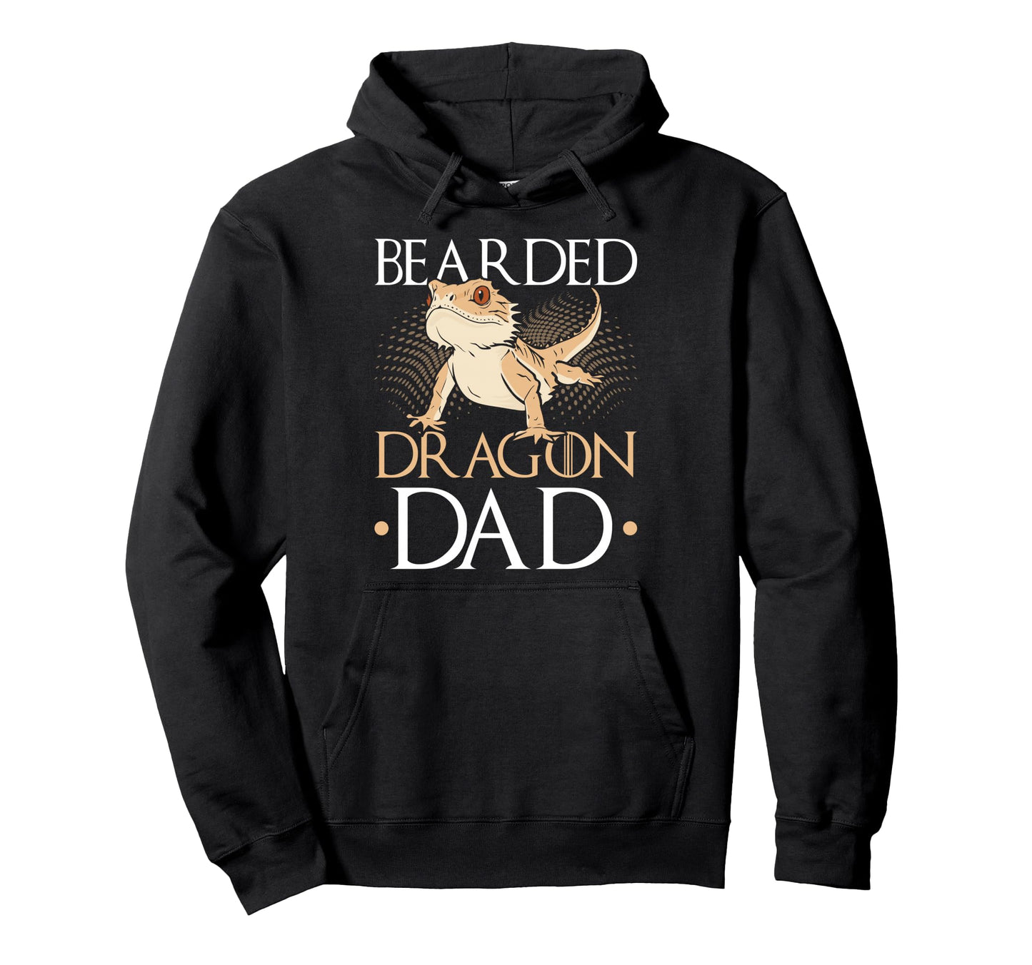 Bearded Dragon Dad Reptile Lizard Hoodie - Fun Novelty Design Unisex - T-Shirt, Sweatshirt, Hoodie