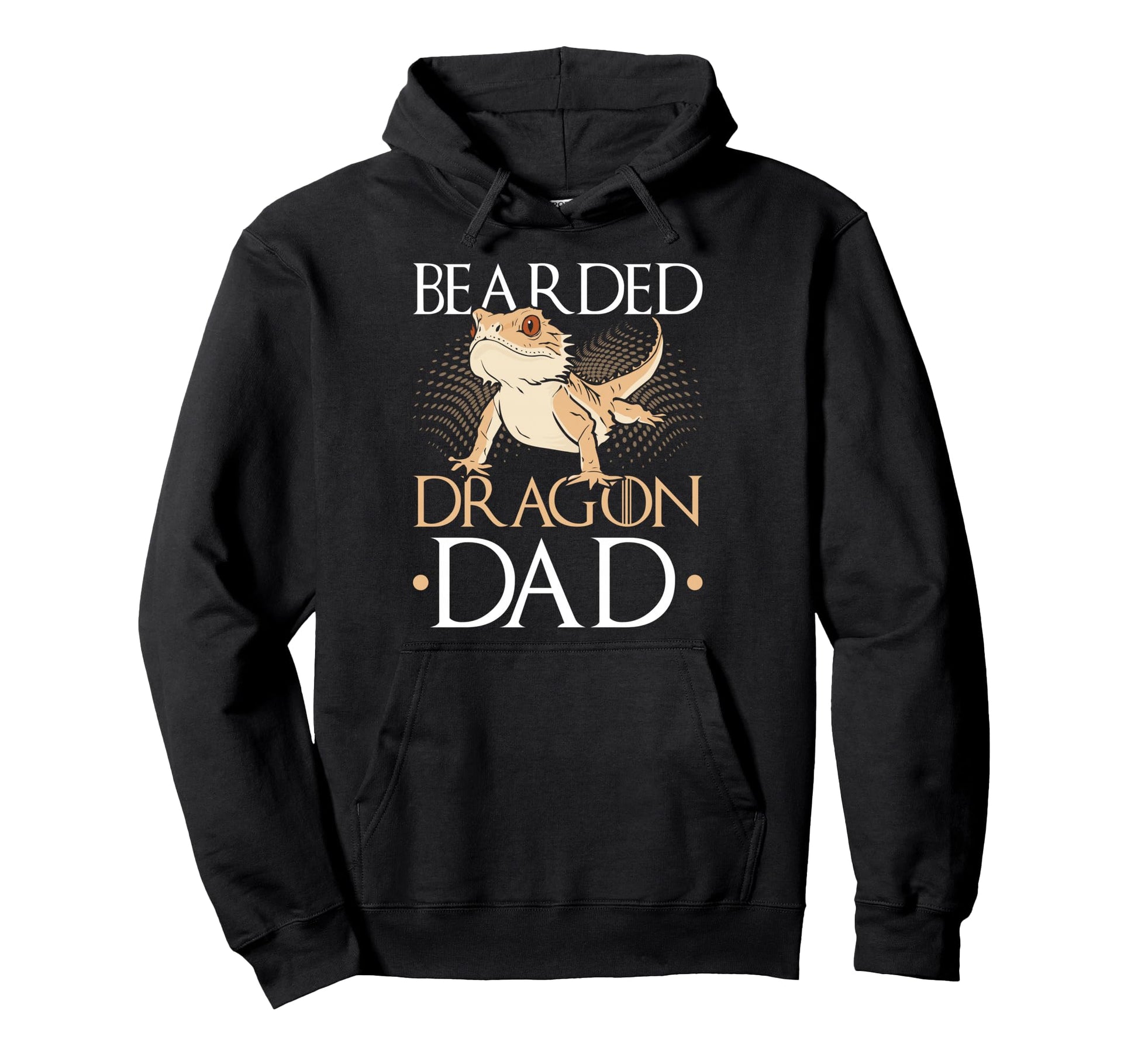 Bearded Dragon Dad Reptile Lizard Hoodie - Fun Novelty Design Unisex - T-Shirt, Sweatshirt, Hoodie