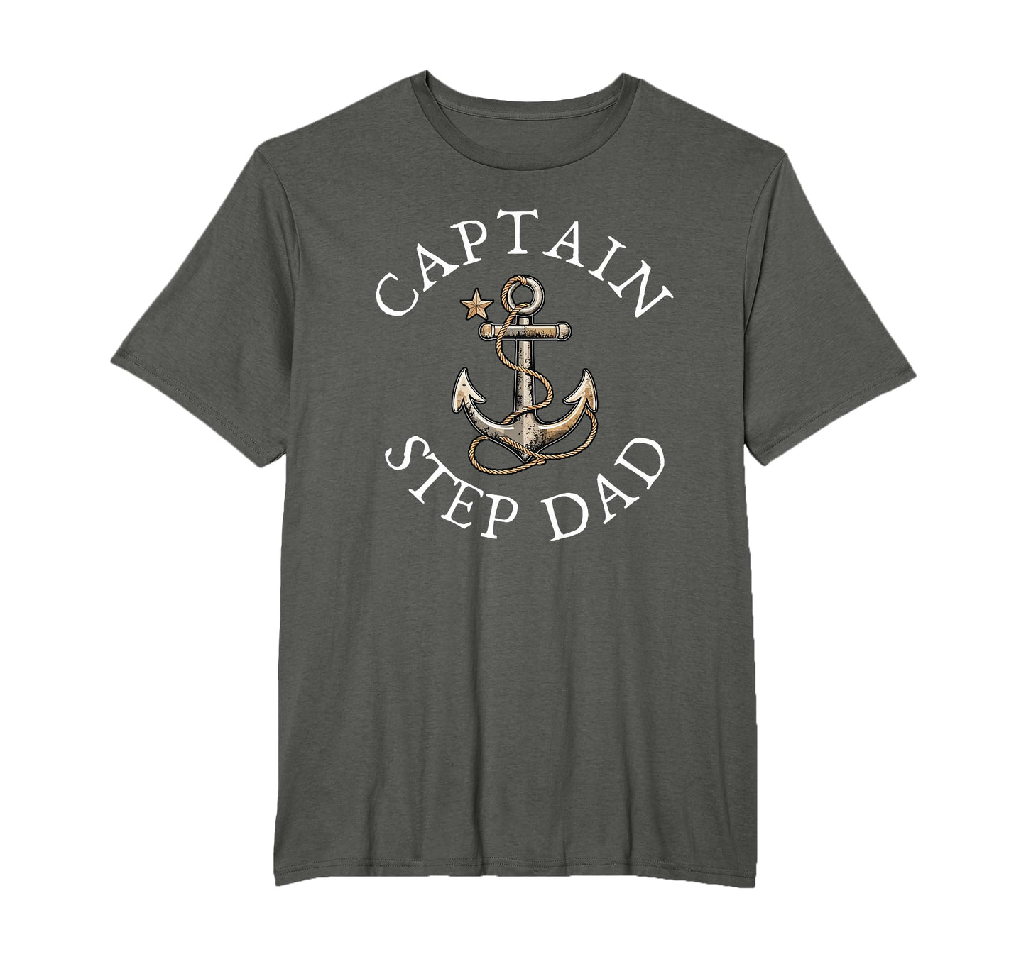 Captain Step Dad Boat Sailing Boating T-Shirt - Streetwear Style Unisex - T-Shirt, Sweatshirt, Hoodie