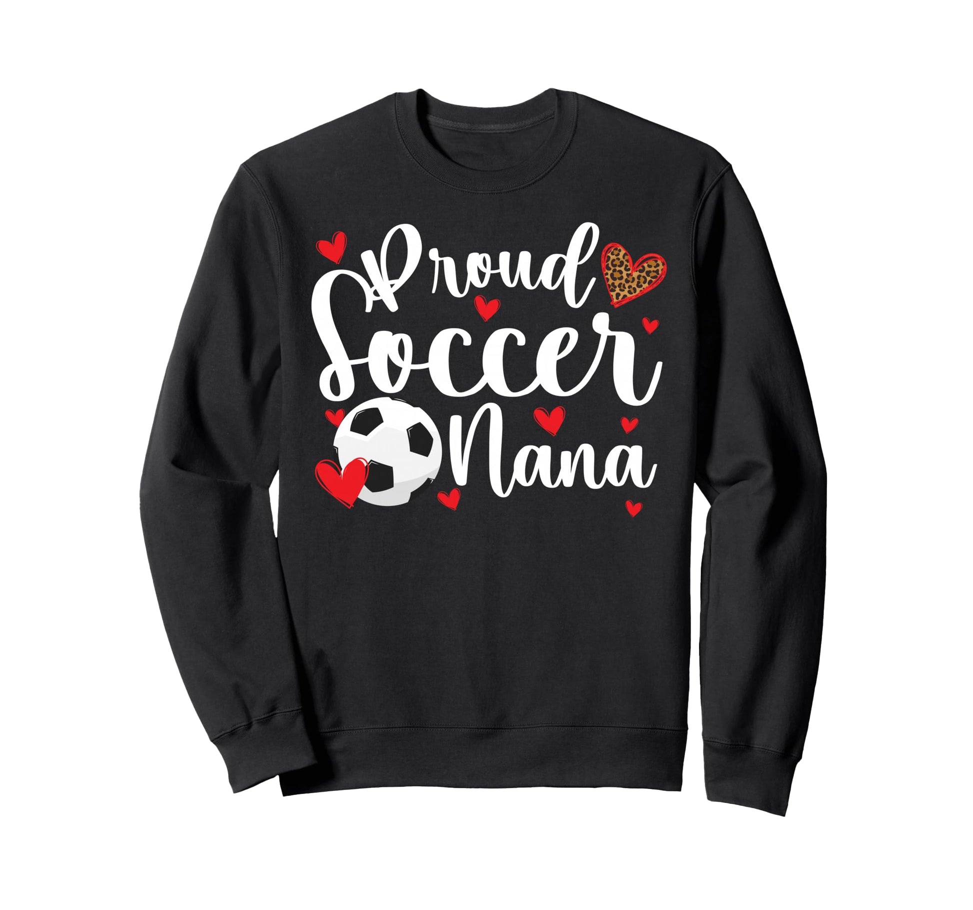 Proud Soccer Nana Soccer Player Sweatshirt - Minimalist Print Men Women - T-Shirt, Sweatshirt, Hoodie