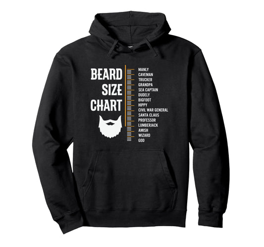 Beard Dad Fathers Day Husband Funny Beard Hoodie - Trendy Graphic Unisex - T-Shirt, Sweatshirt, Hoodie