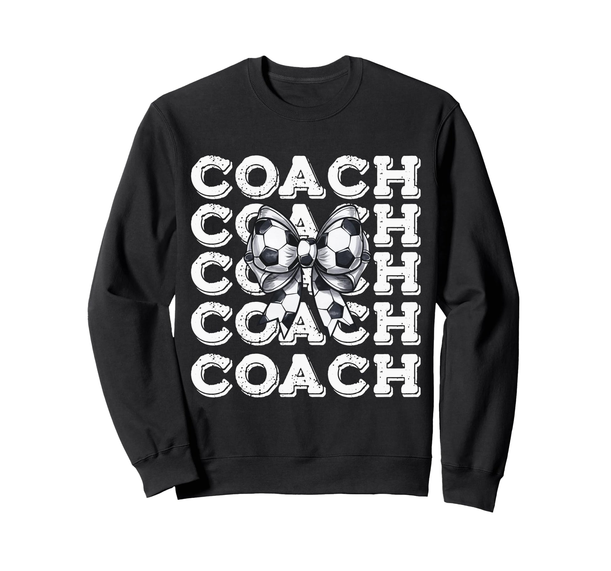 Coquette Soccer Coach Matching Sweatshirt - Minimalist Print Men Women - T-Shirt, Sweatshirt, Hoodie