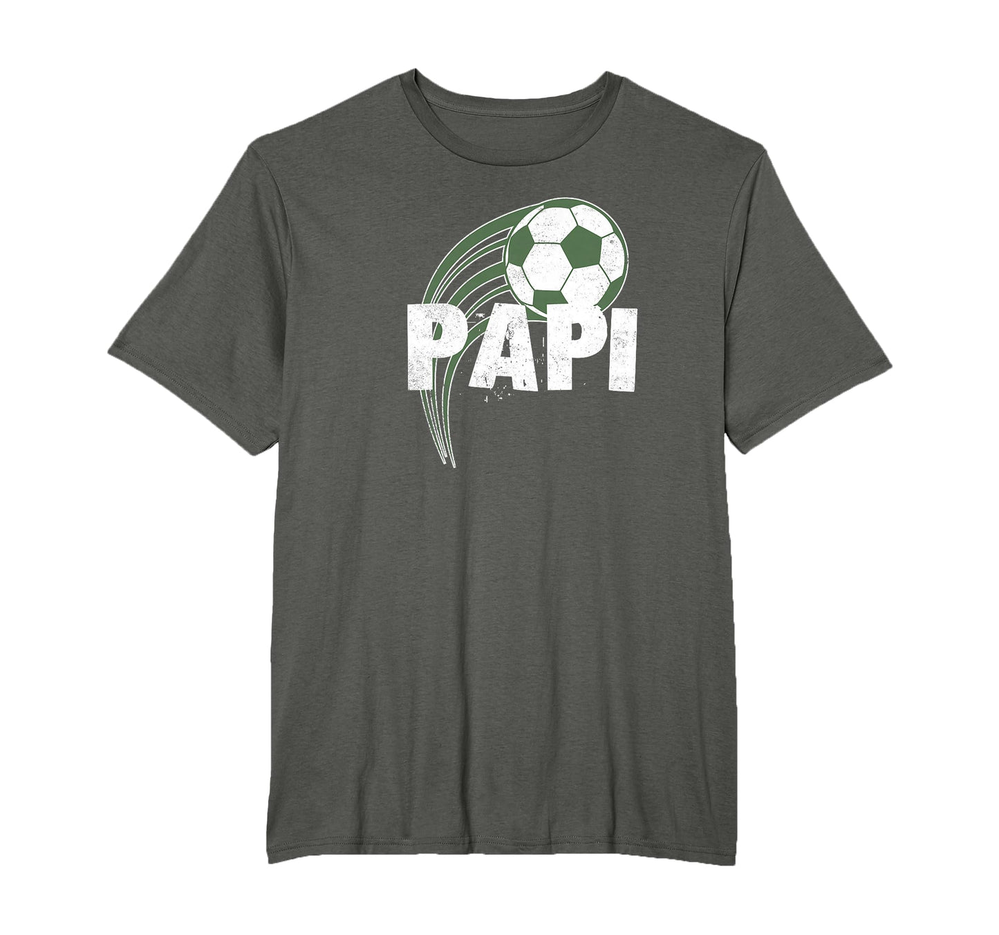 Papi Soccer Shirts Dads Who Love To T-Shirt - Aesthetic Graphic for Adults - T-Shirt, Sweatshirt, Hoodie