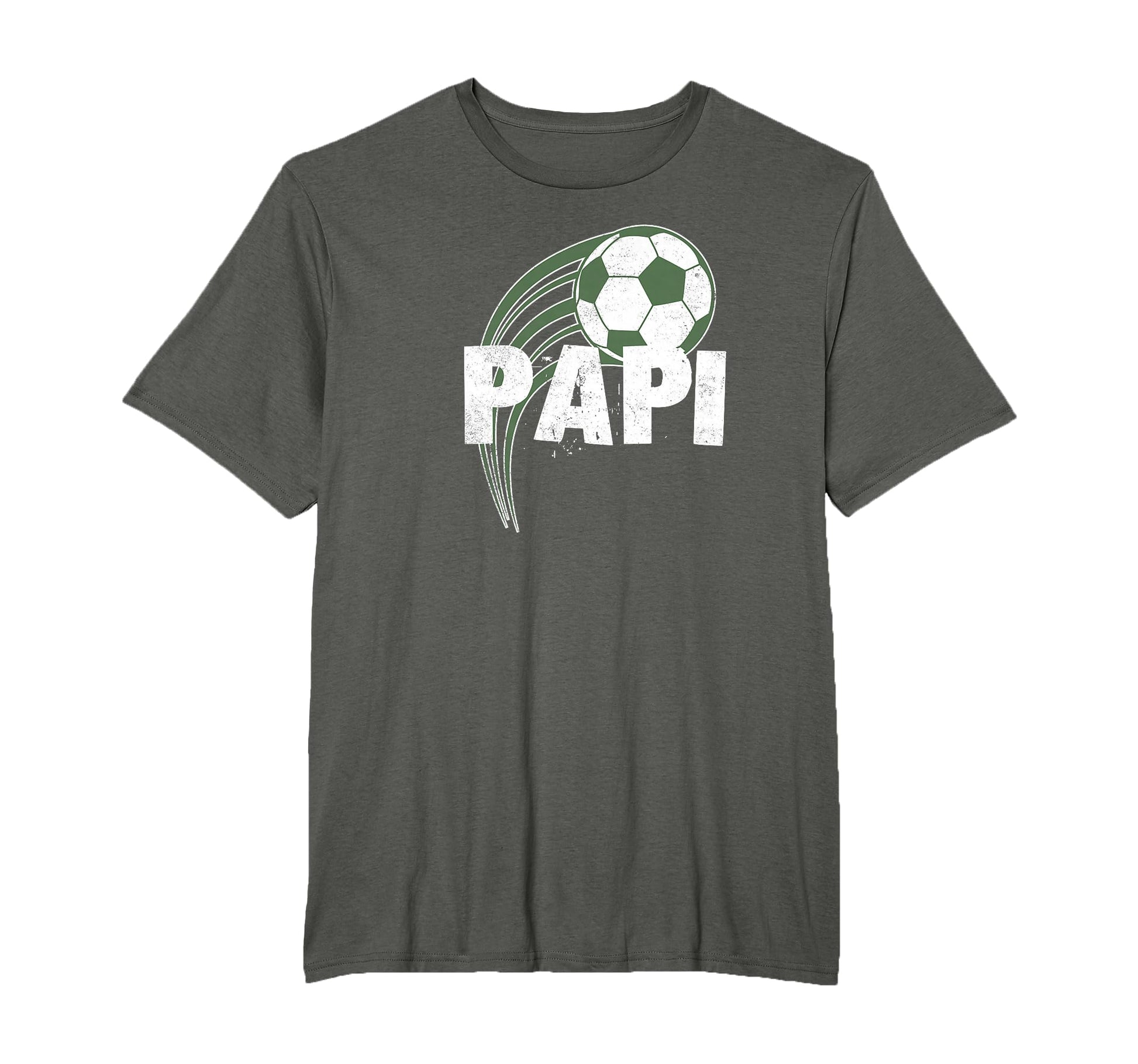 Papi Soccer Shirts Dads Who Love To T-Shirt - Aesthetic Graphic for Adults - T-Shirt, Sweatshirt, Hoodie