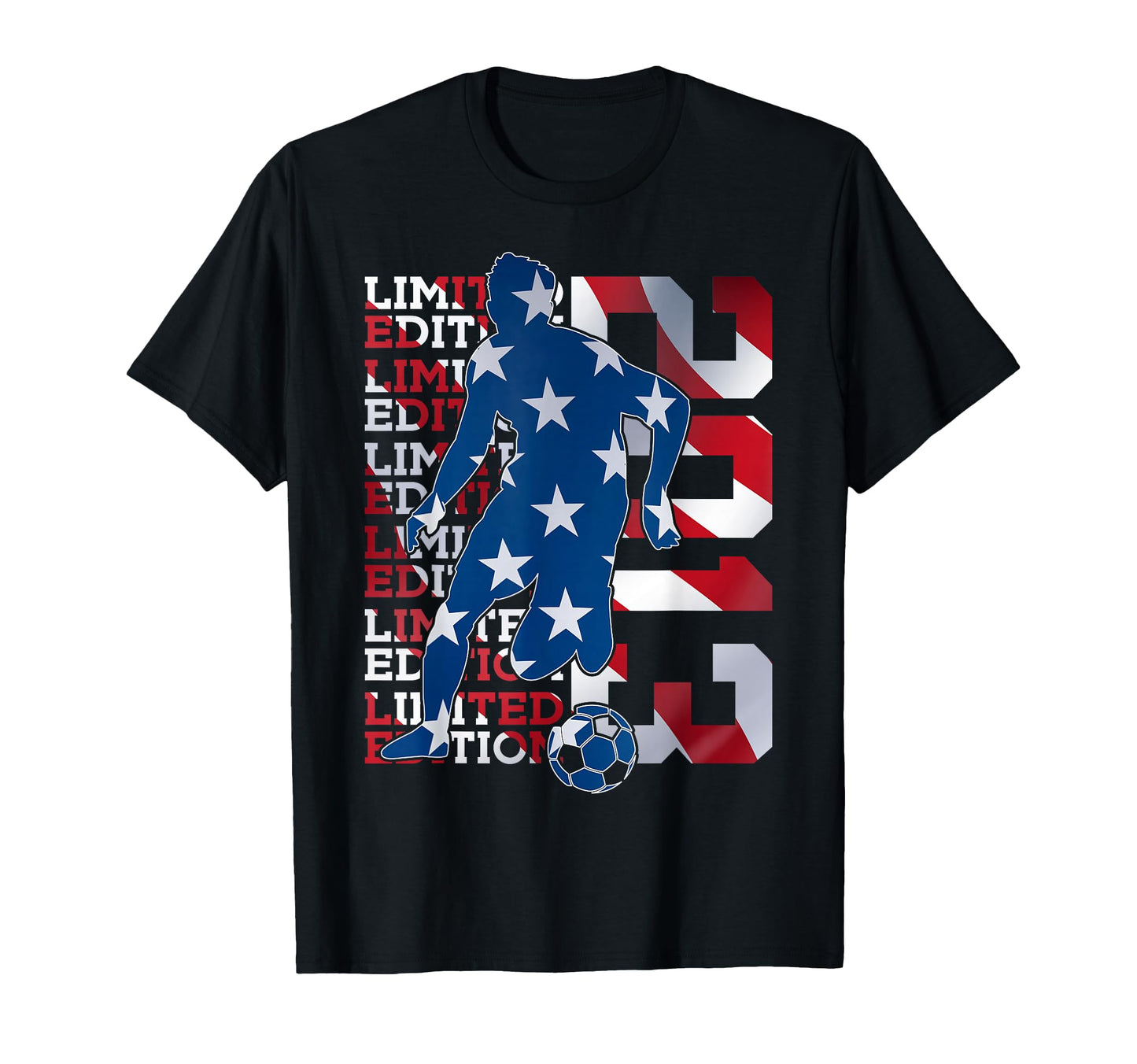 2013 13 Years Soccer 13Th Birthday T-Shirt - Graphic Print Unisex - T-Shirt, Sweatshirt, Hoodie