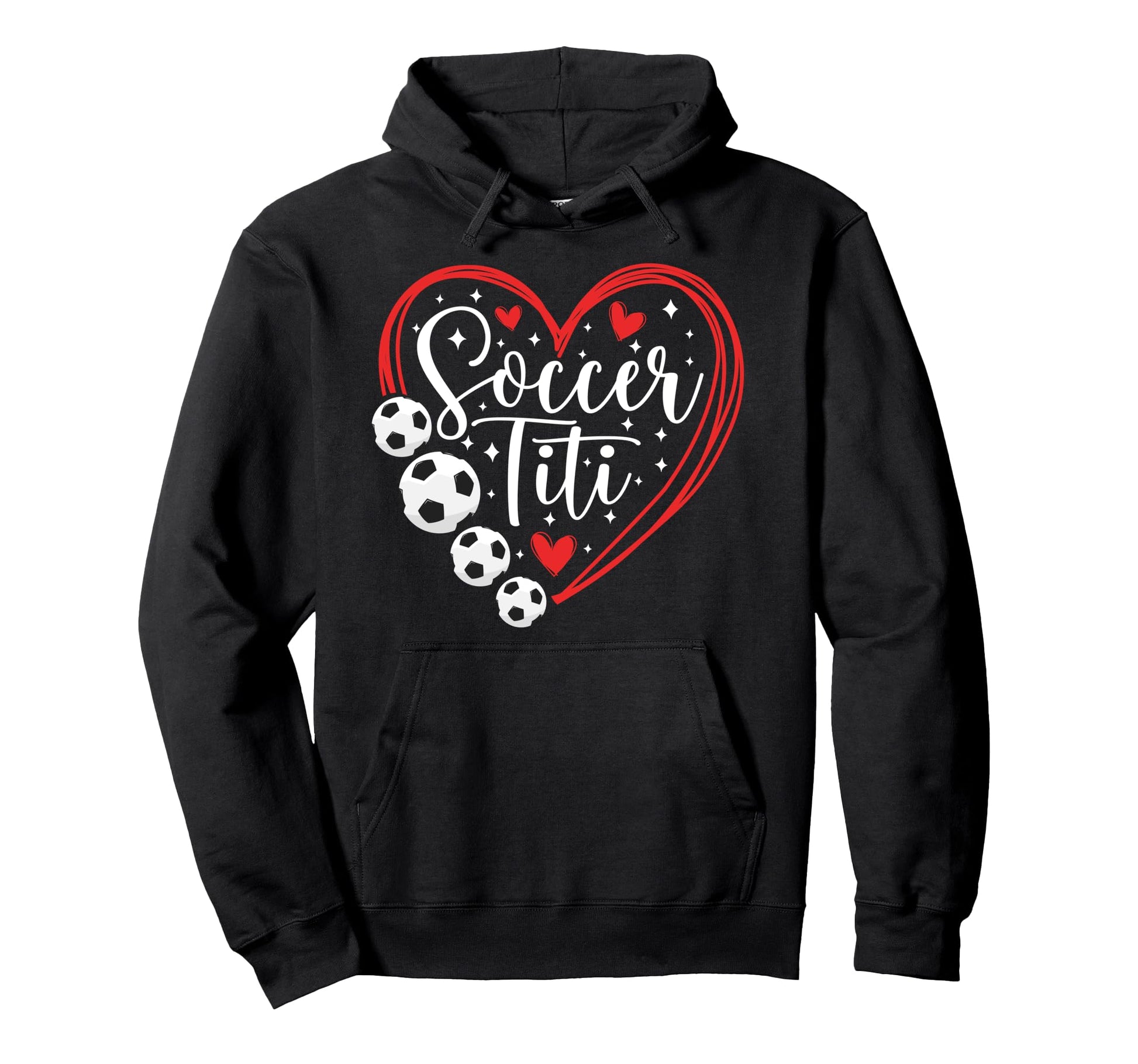 Soccer Titi Heart Titi Soccer Player Titi Hoodie - Aesthetic Graphic Unisex - T-Shirt, Sweatshirt, Hoodie