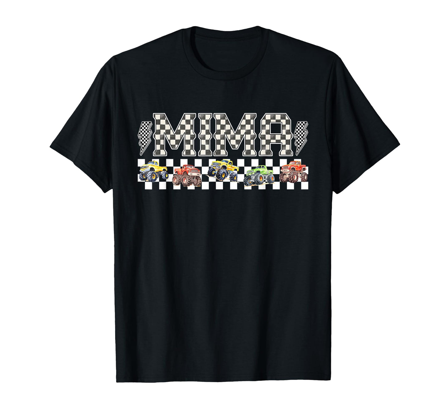 Mima Monster Truck Family Crew Birthday T-Shirt - Trendy Graphic Men Women - T-Shirt, Sweatshirt, Hoodie