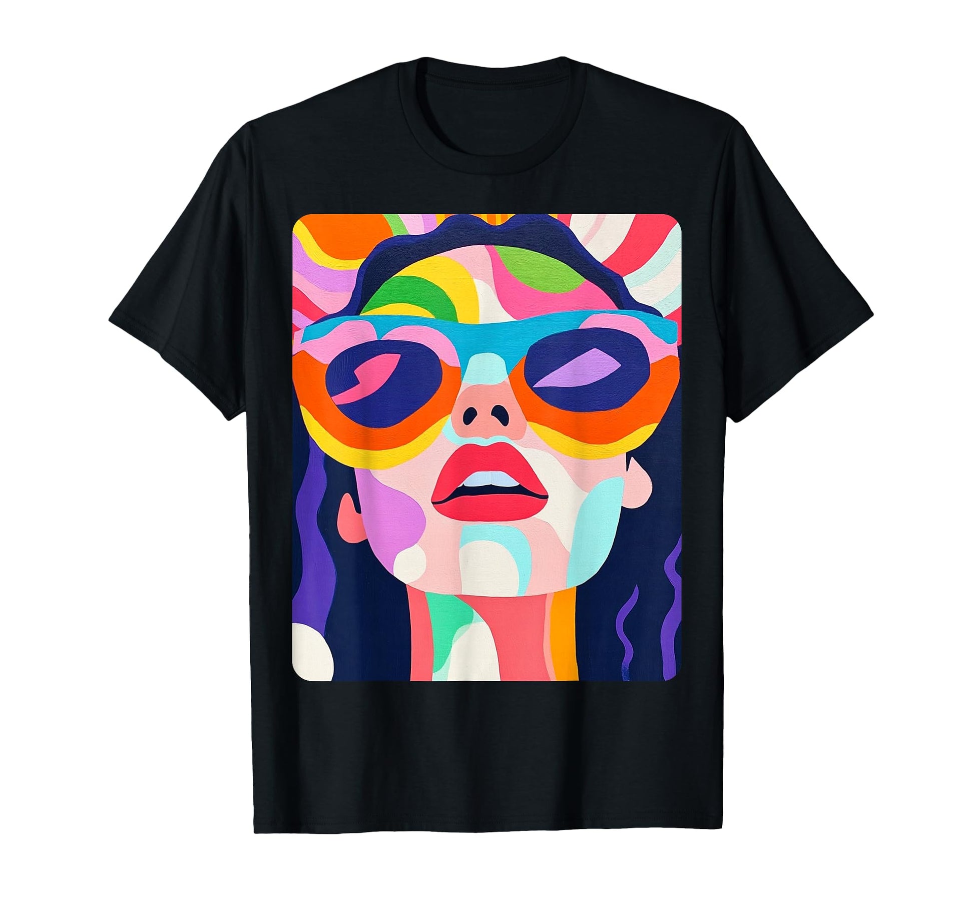 Pop Art Colorful Womens T-Shirt - Streetwear Style Unisex - T-Shirt, Sweatshirt, Hoodie