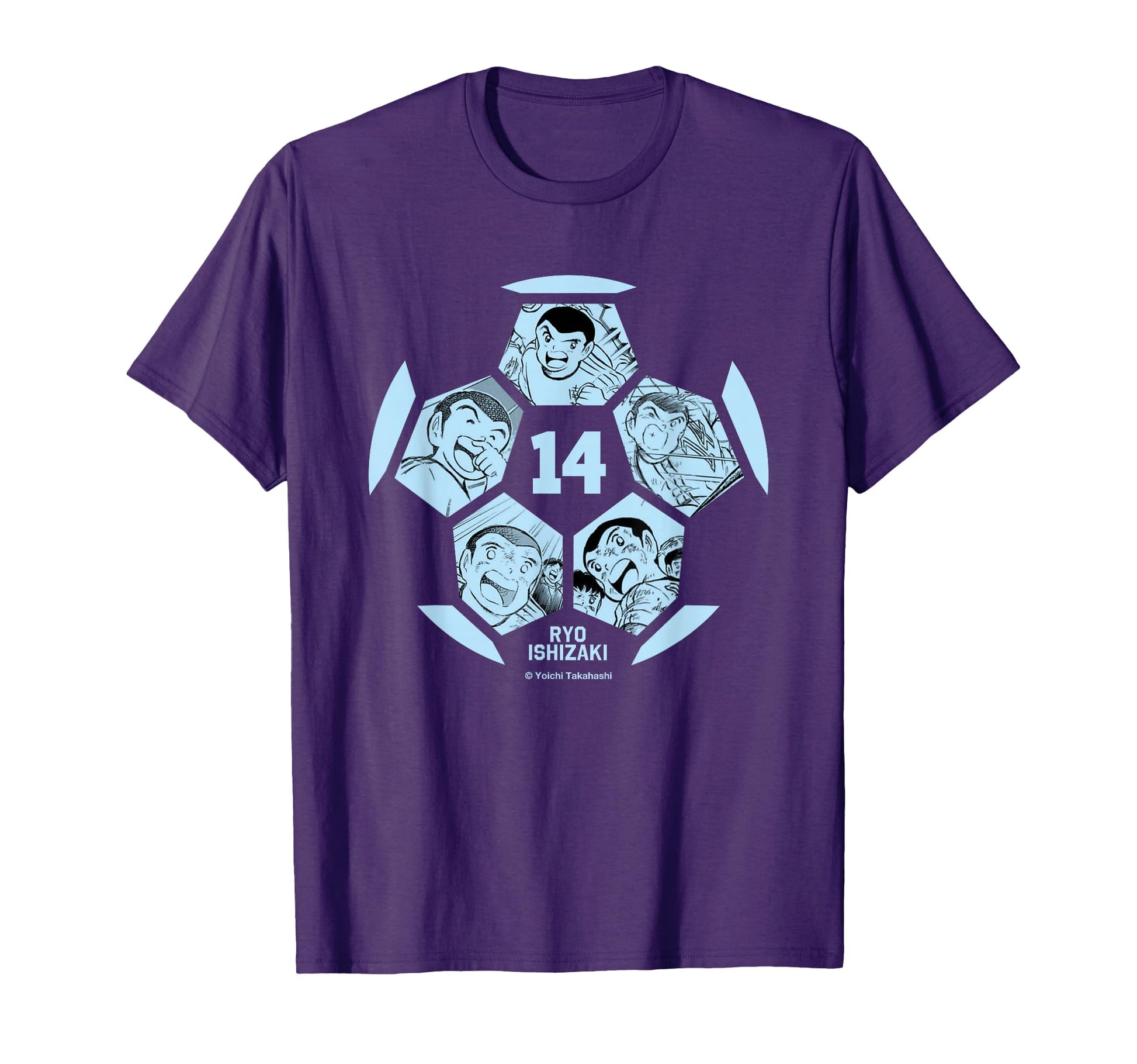 Captain Tsubasa Ryo Ishizaki Soccer Ball T-Shirt - Streetwear Style Unisex - T-Shirt, Sweatshirt, Hoodie