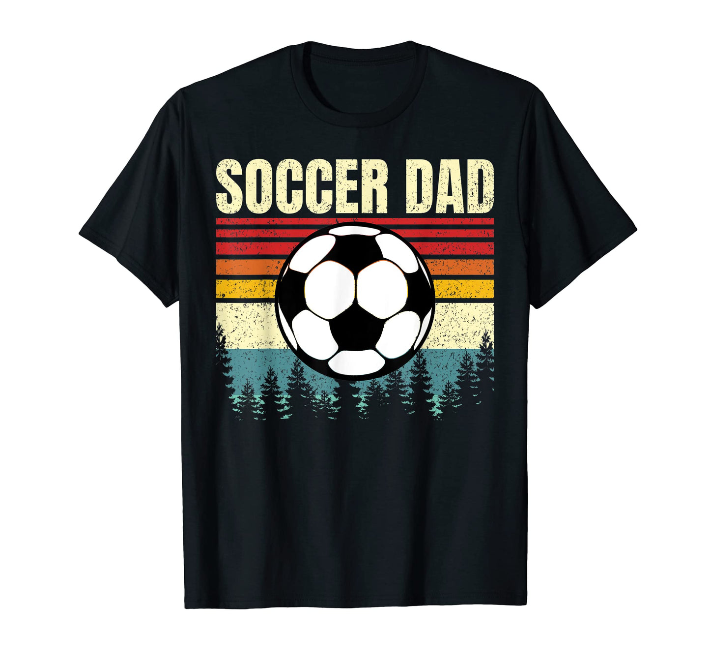 Sunset Soccer Dad Football Team T-Shirt - Streetwear Style for Adults - T-Shirt, Sweatshirt, Hoodie