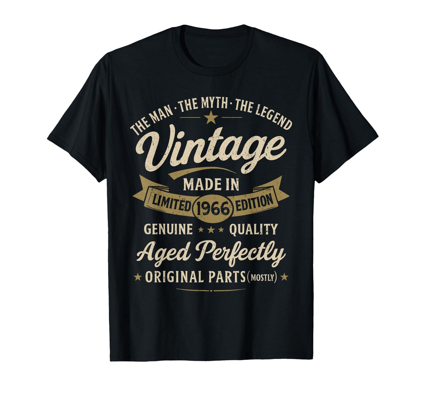 60Th Birthday Gift 1966 Funny 60 Years T-Shirt - Unique Graphic Men Women - T-Shirt, Sweatshirt, Hoodie