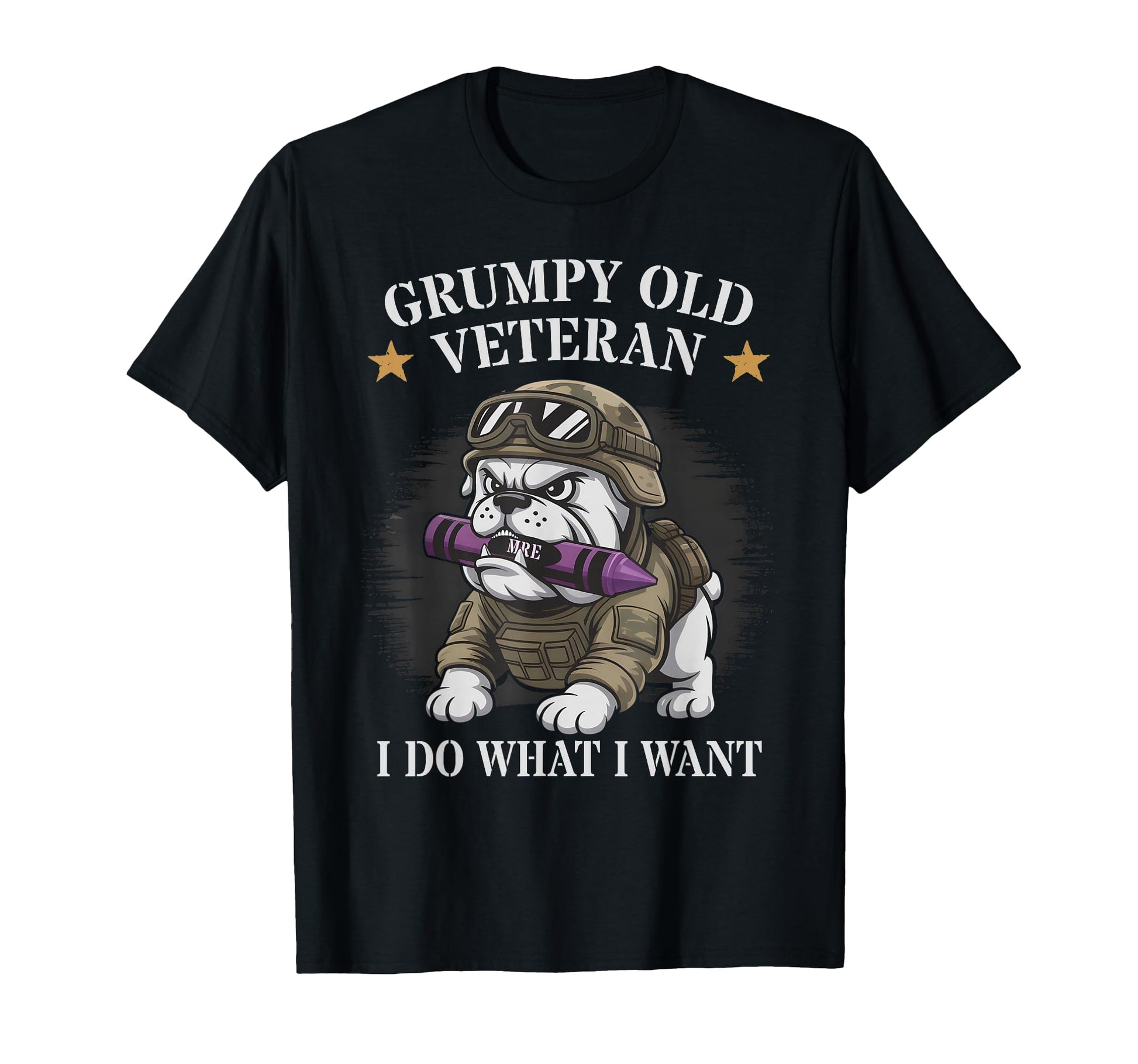 Sarcastic Grumpy Old Veteran I Do T-Shirt - Minimalist Print for Adults - T-Shirt, Sweatshirt, Hoodie