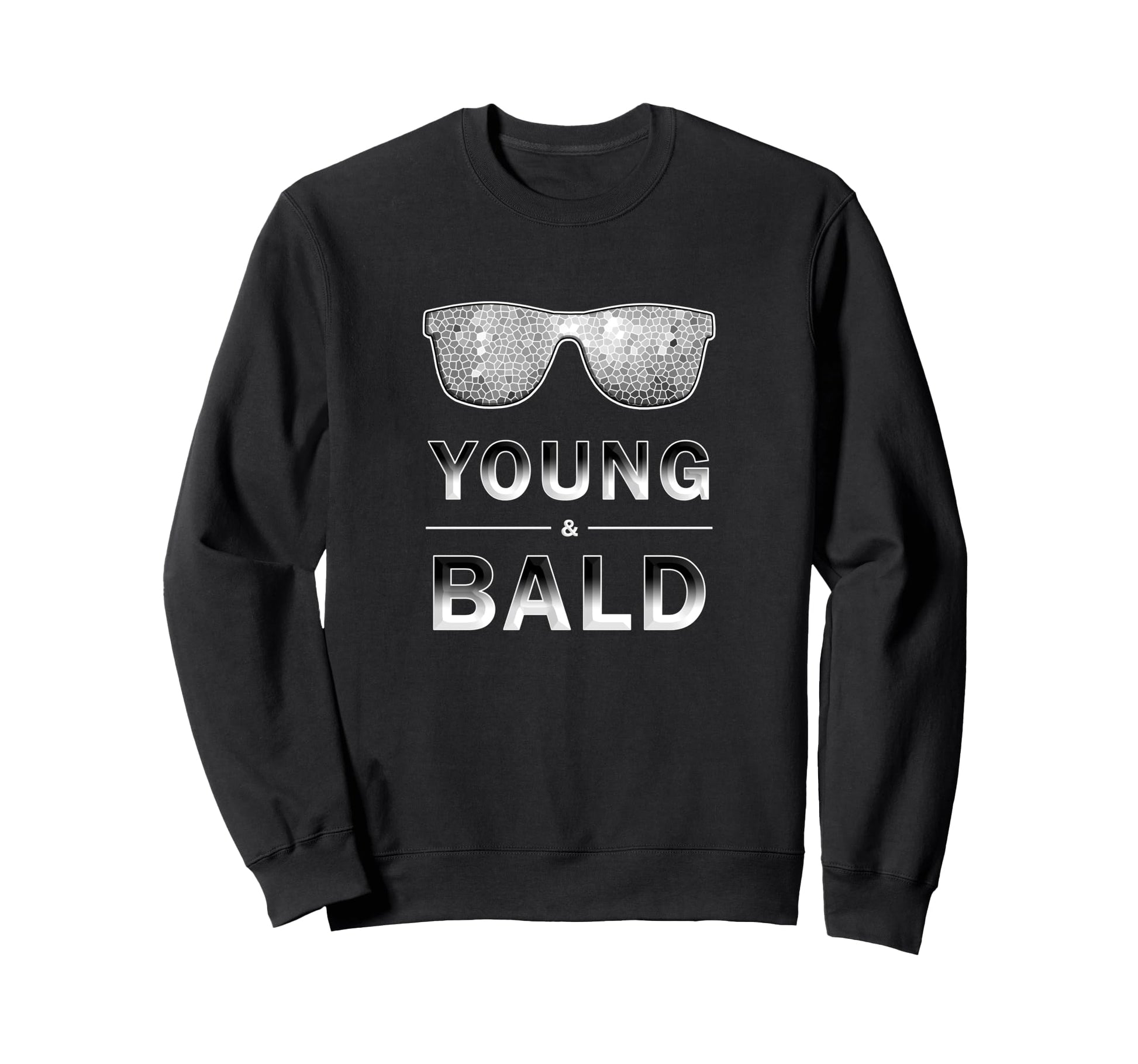 Cringe T Shirts Dad Bald Husband Sweatshirt - Minimalist Print Men Women - T-Shirt, Sweatshirt, Hoodie