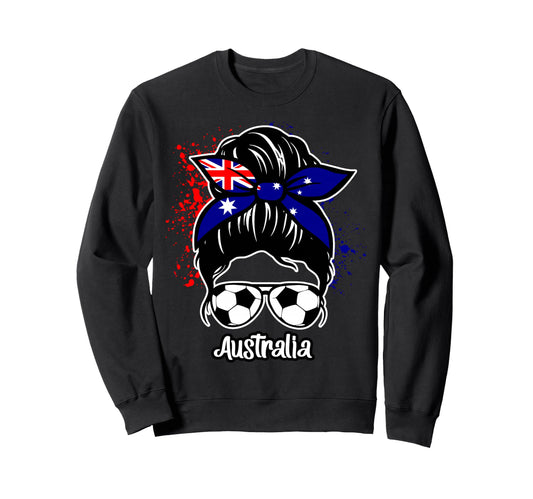 Australia Football Game Player Sweatshirt - Aesthetic Graphic Unisex - T-Shirt, Sweatshirt, Hoodie