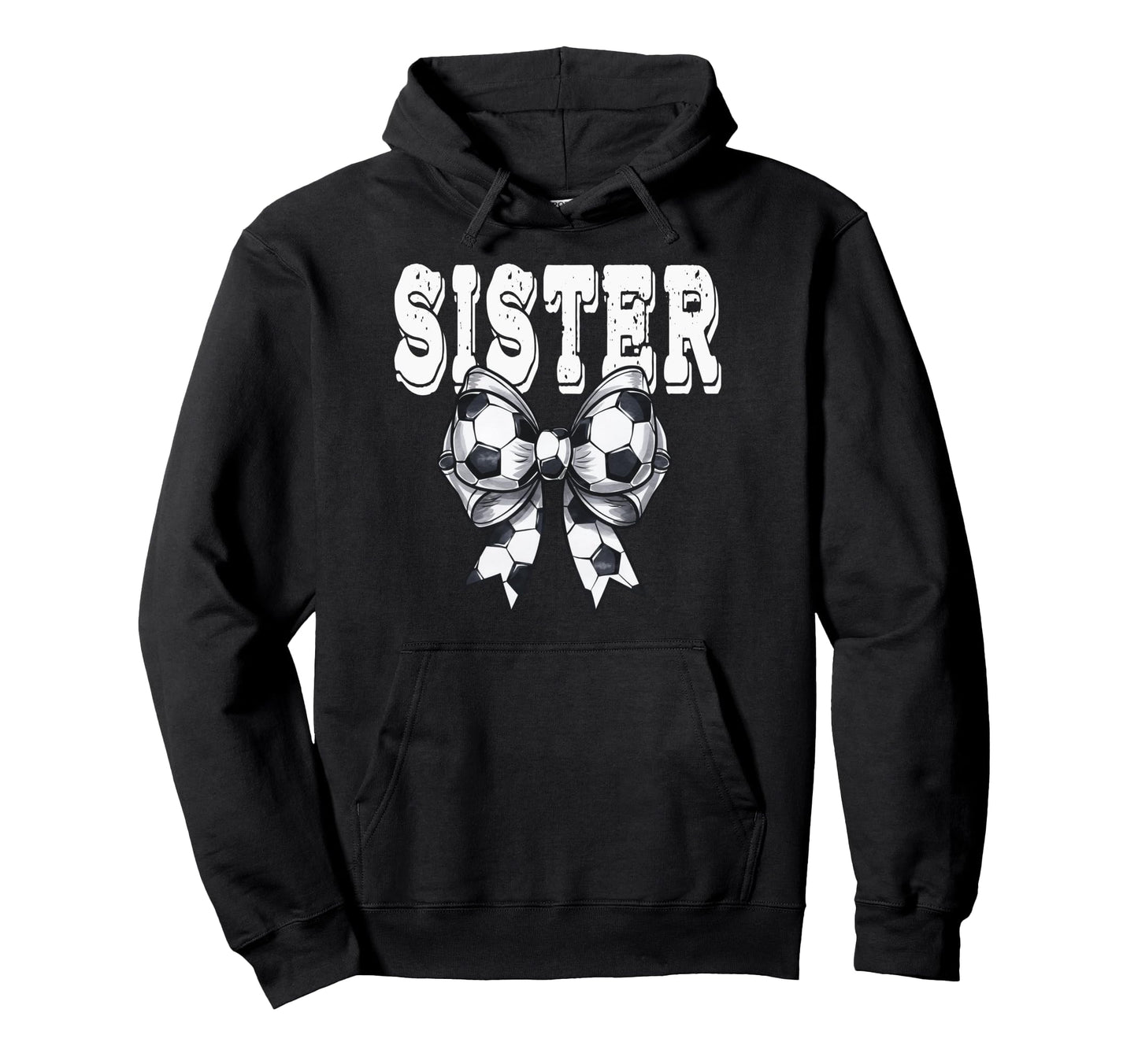 Coquette Soccer Bow Mom Sister Grandma Hoodie - Novelty Apparel Men Women - T-Shirt, Sweatshirt, Hoodie
