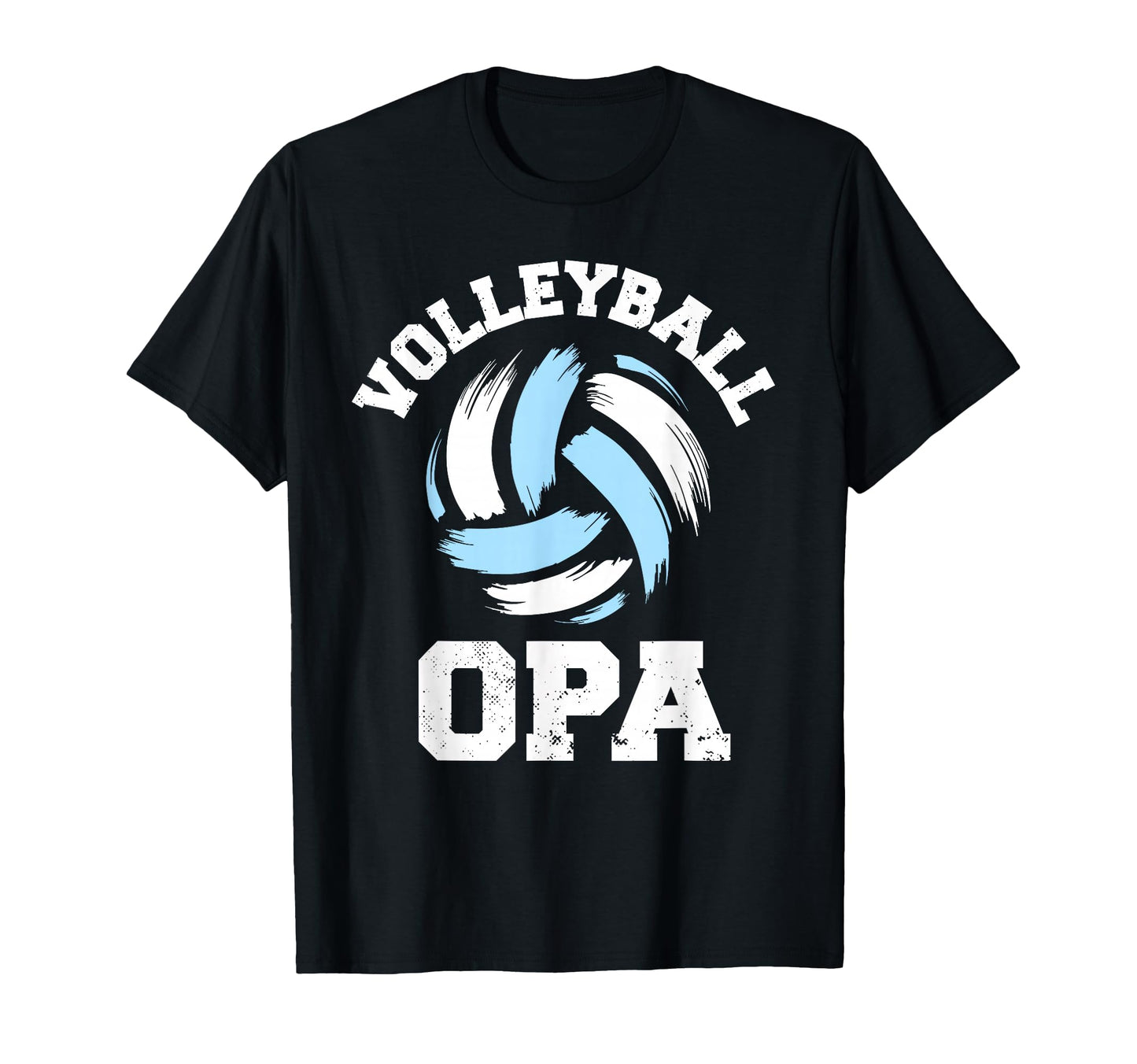 Volleyball Opa Funny Splash T-Shirt - Minimalist Print Men Women - T-Shirt, Sweatshirt, Hoodie