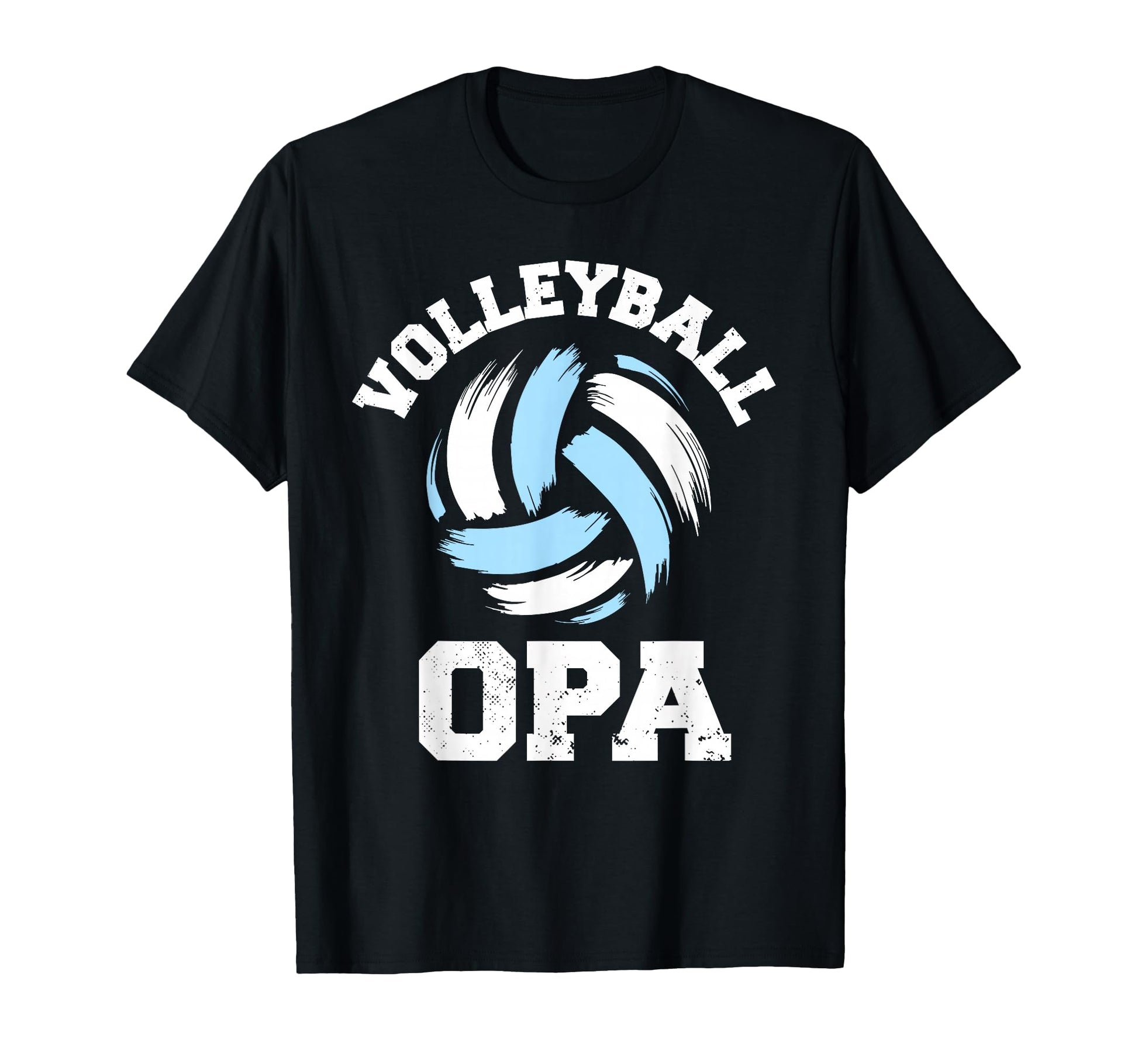 Volleyball Opa Funny Splash T-Shirt - Minimalist Print Men Women - T-Shirt, Sweatshirt, Hoodie