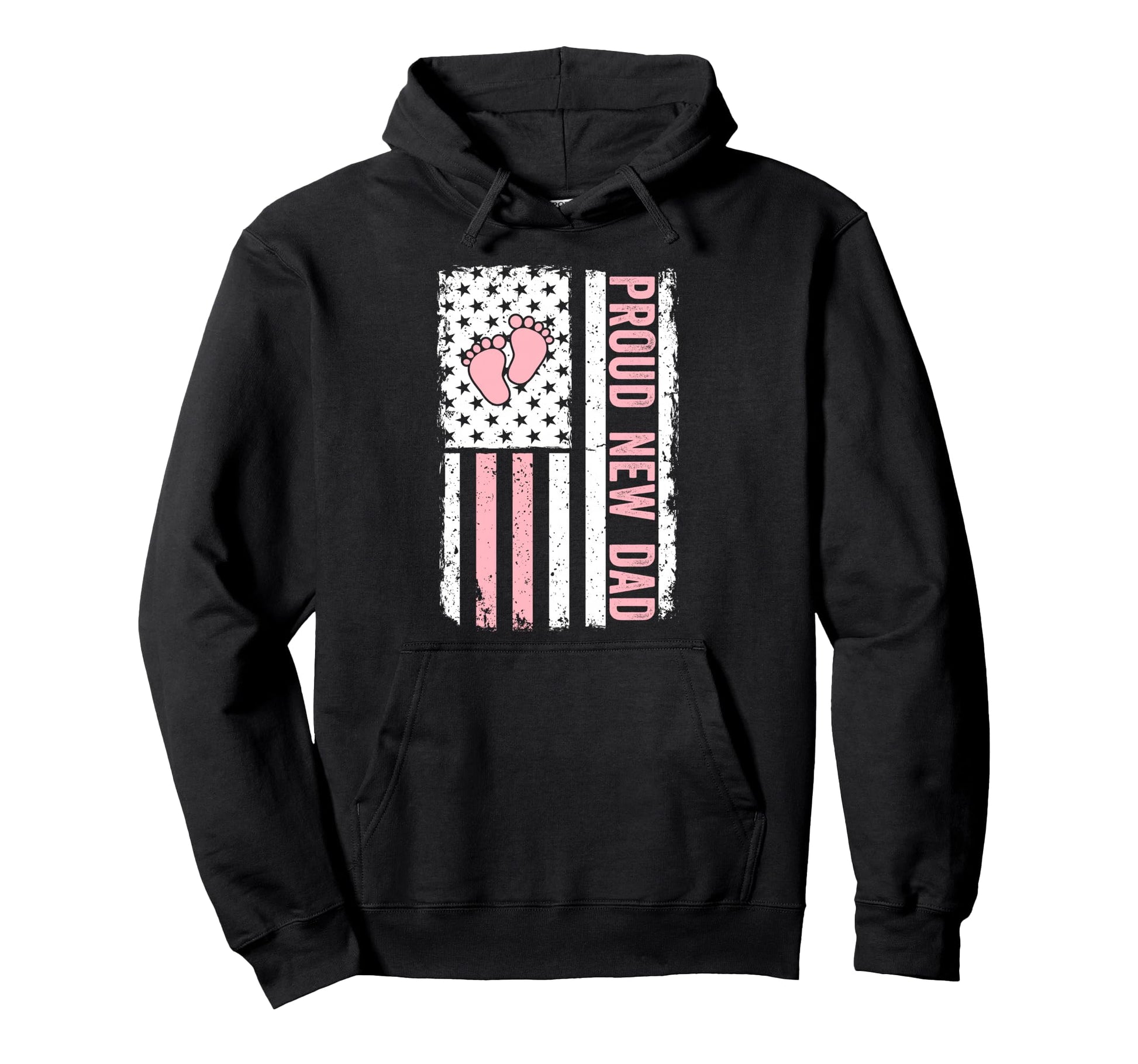 Proud New Dad New Fathers Day Funny Hoodie - Novelty Apparel Men Women - T-Shirt, Sweatshirt, Hoodie