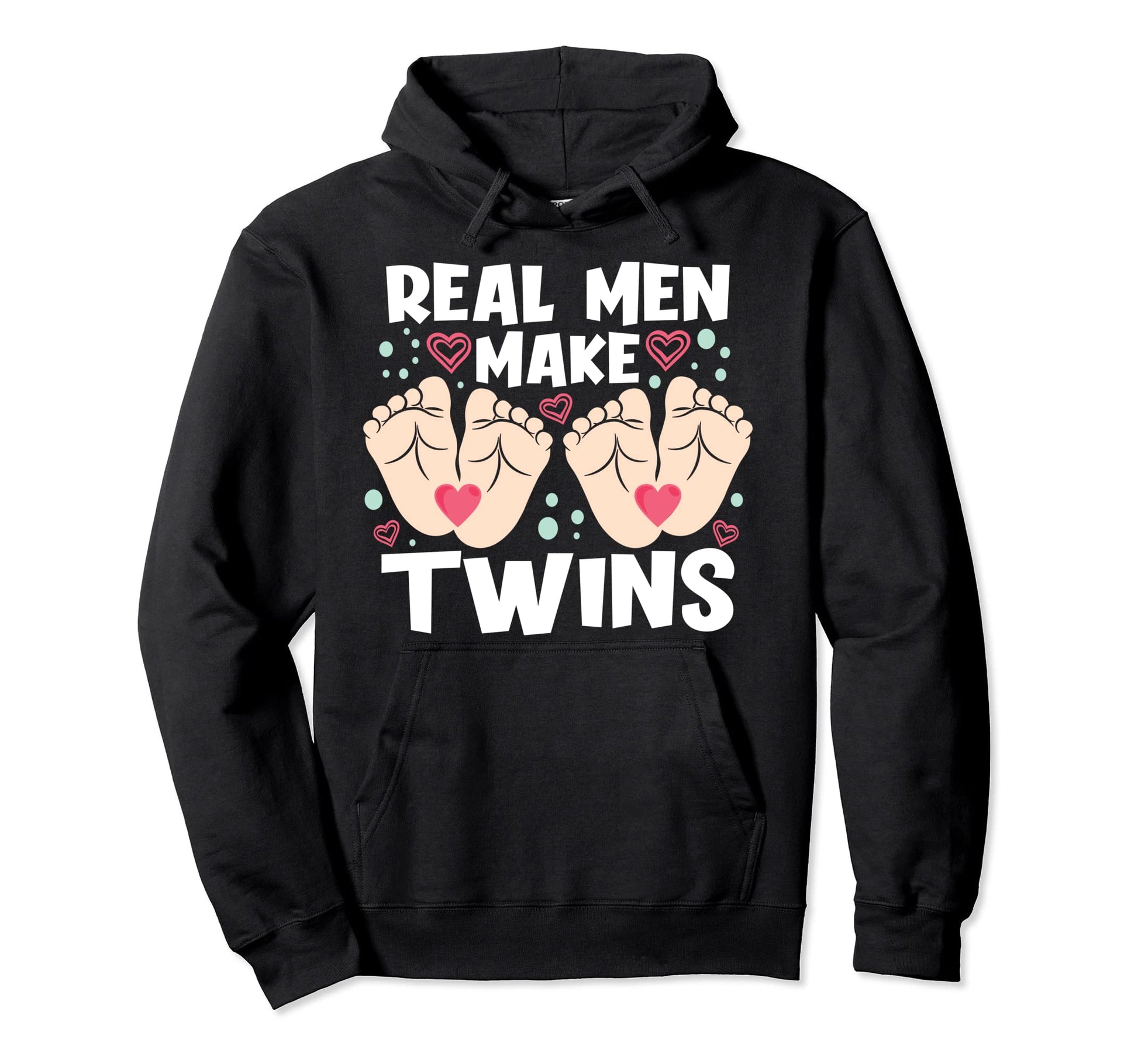 Twin Babies Dad Twins Father Father S Hoodie - Novelty Apparel Men Women - T-Shirt, Sweatshirt, Hoodie