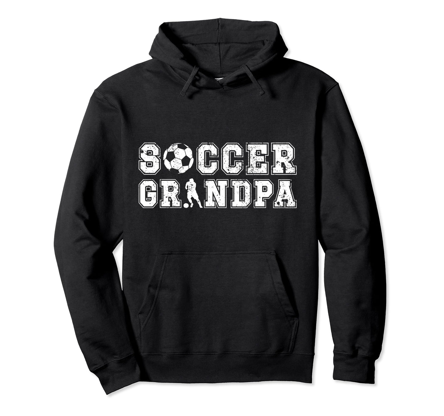 Soccer Grandpa Soccer Player Grandfather Hoodie - Trendy Graphic Men Women - T-Shirt, Sweatshirt, Hoodie