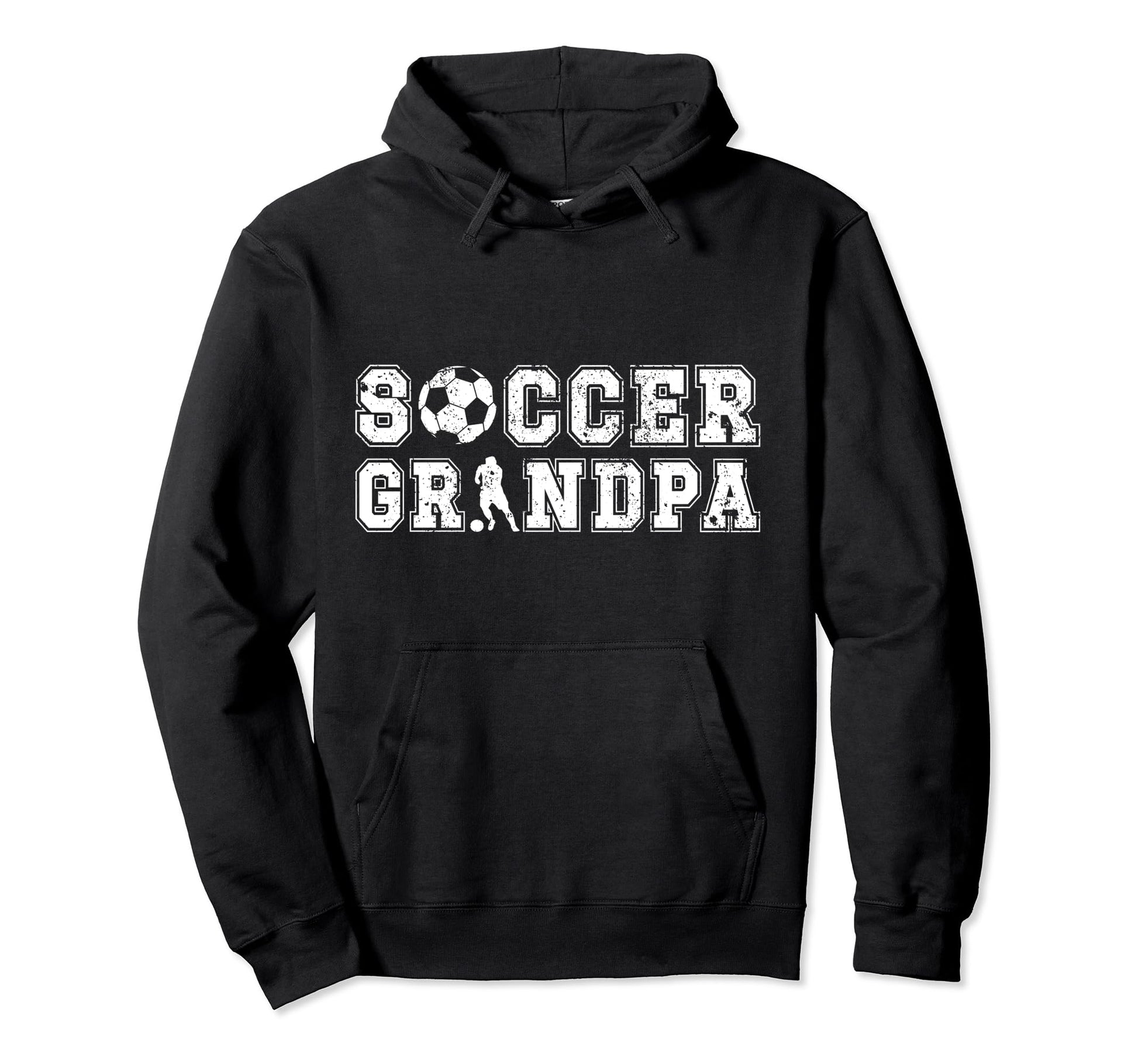 Soccer Grandpa Soccer Player Grandfather Hoodie - Trendy Graphic Men Women - T-Shirt, Sweatshirt, Hoodie
